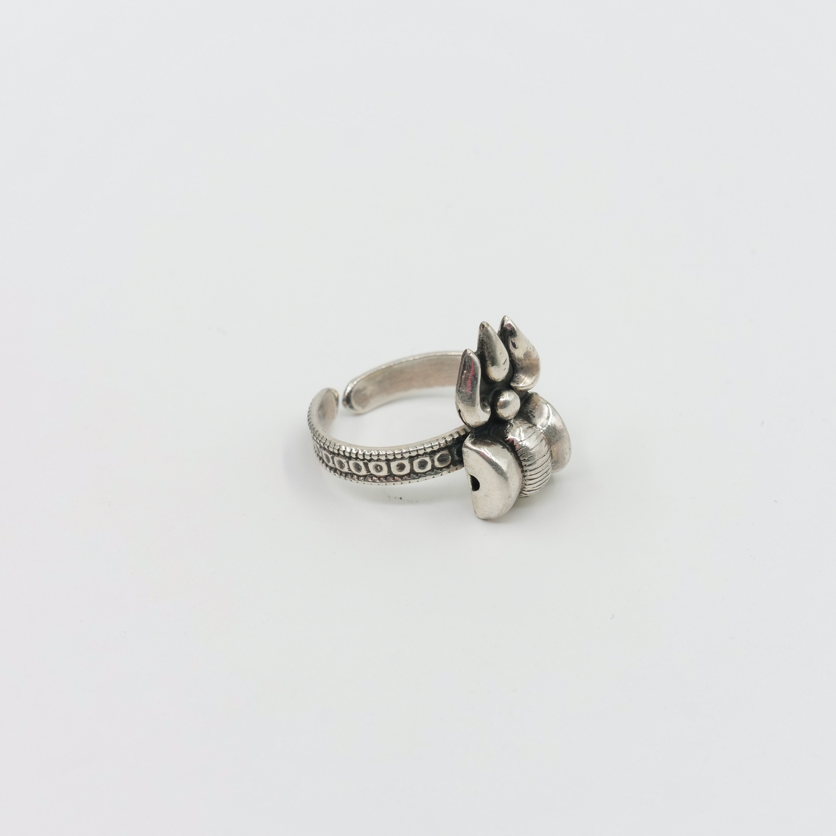 Ved Jewellers - Silver Elephant Ring