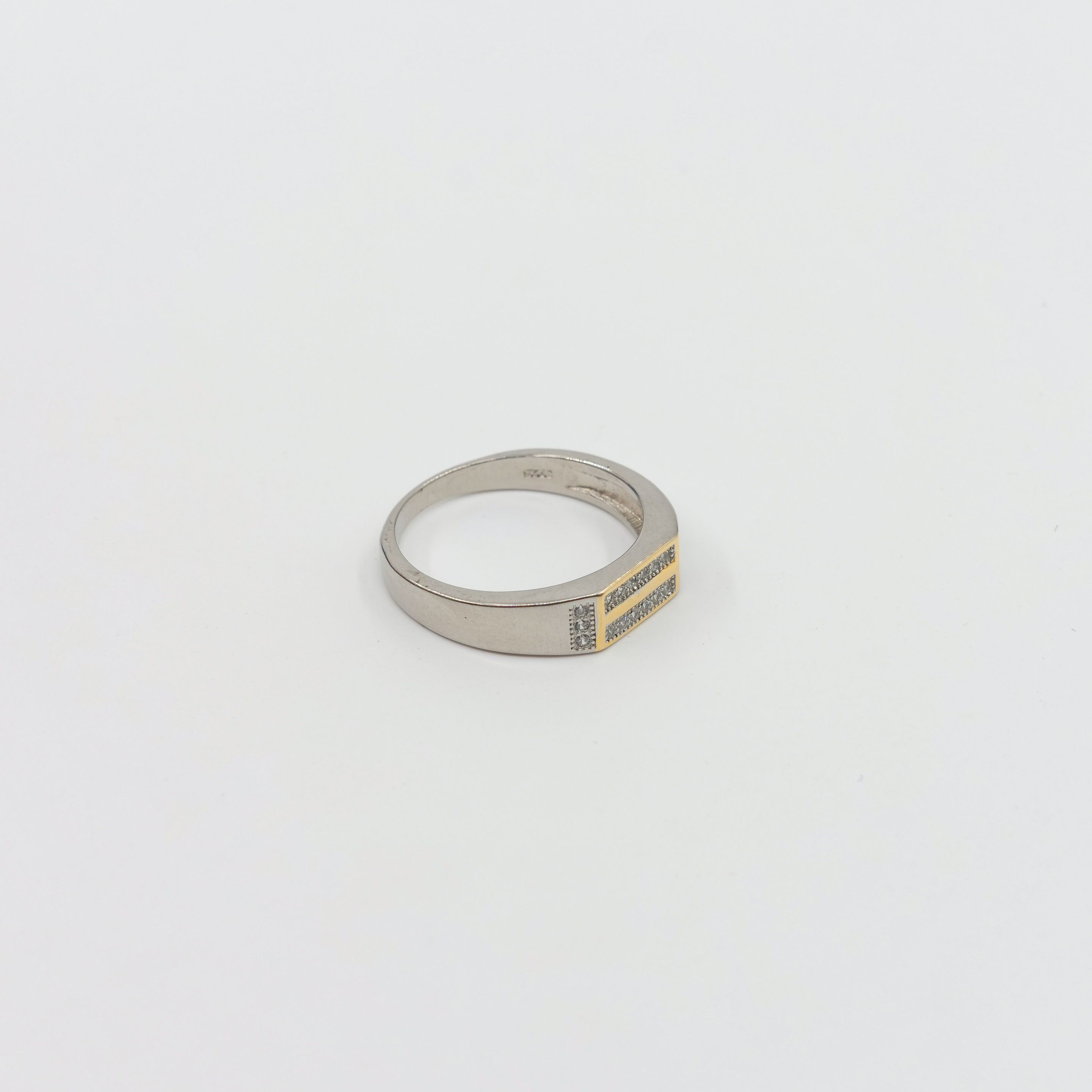 Silver CZ Ring