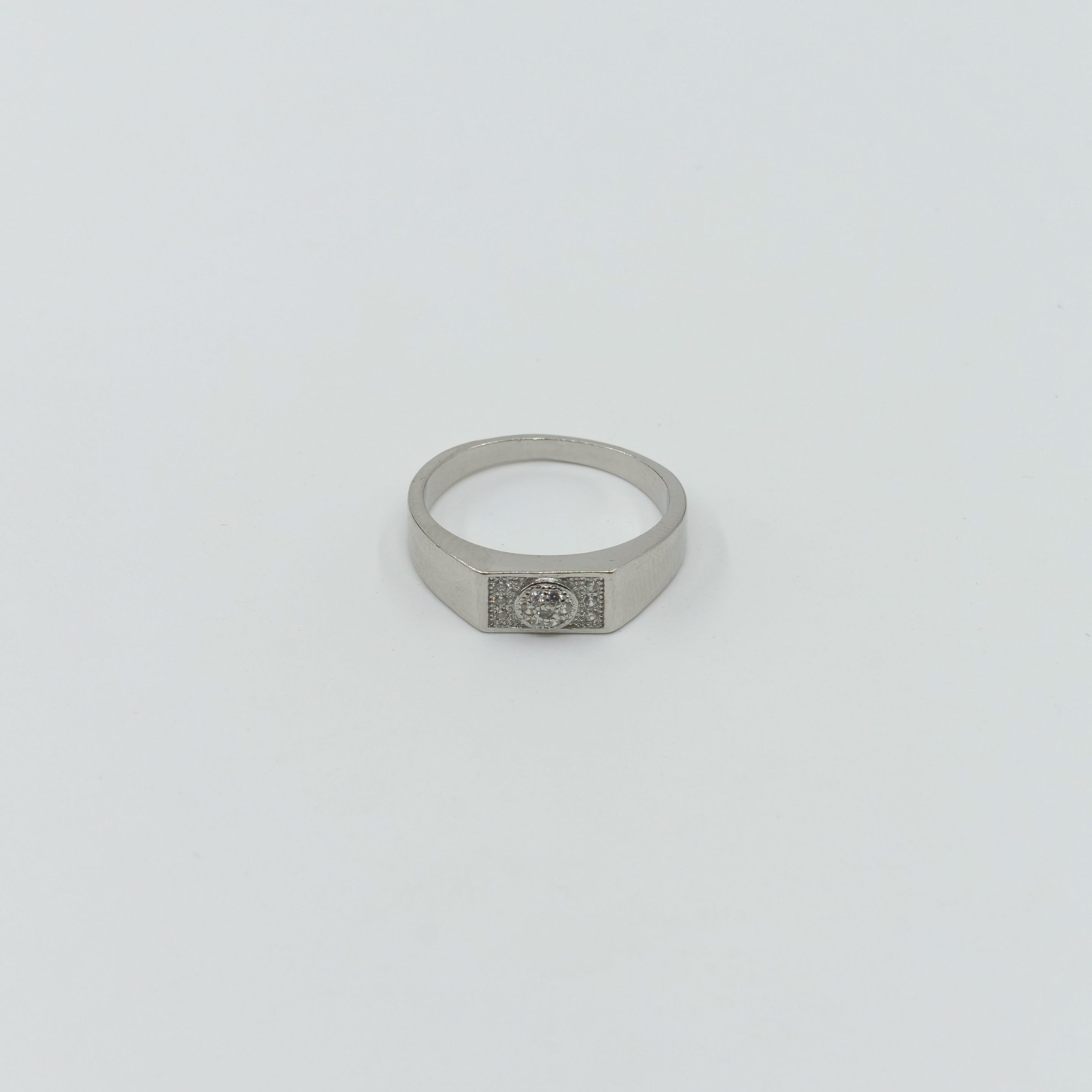 Ved Jewellers - Silver CZ Ring