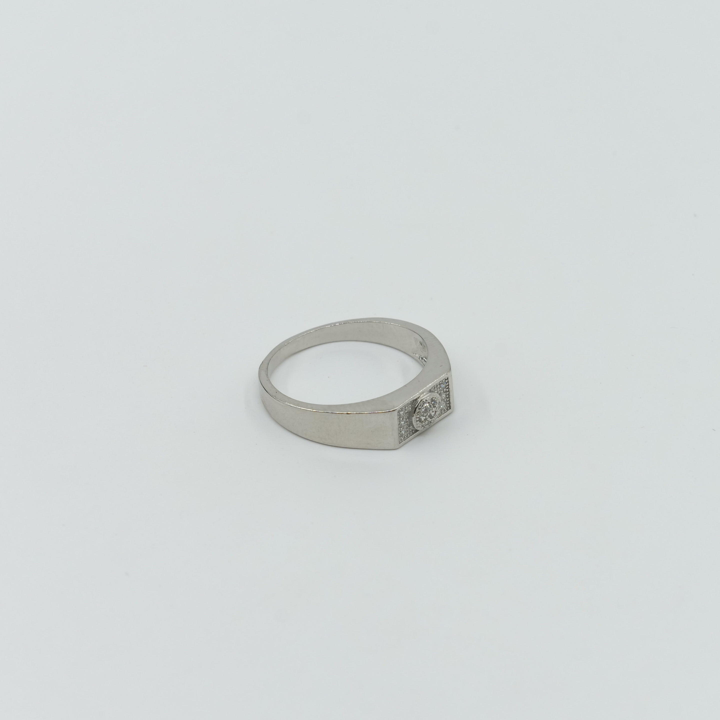 Ved Jewellers - Silver CZ Ring