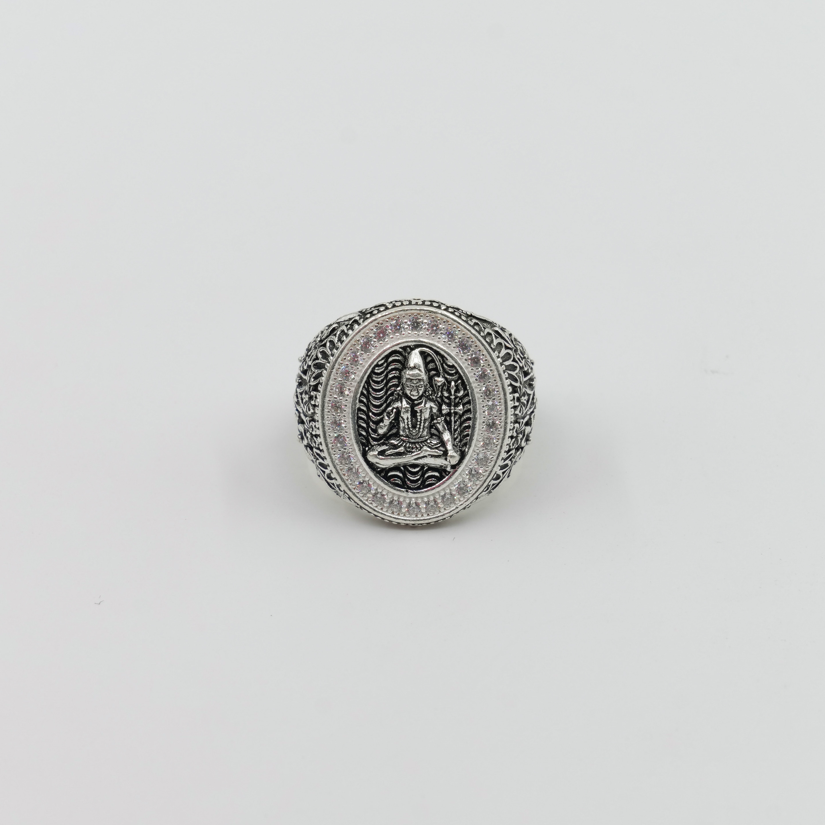 Ved Jewellers - Silver Religious Ring