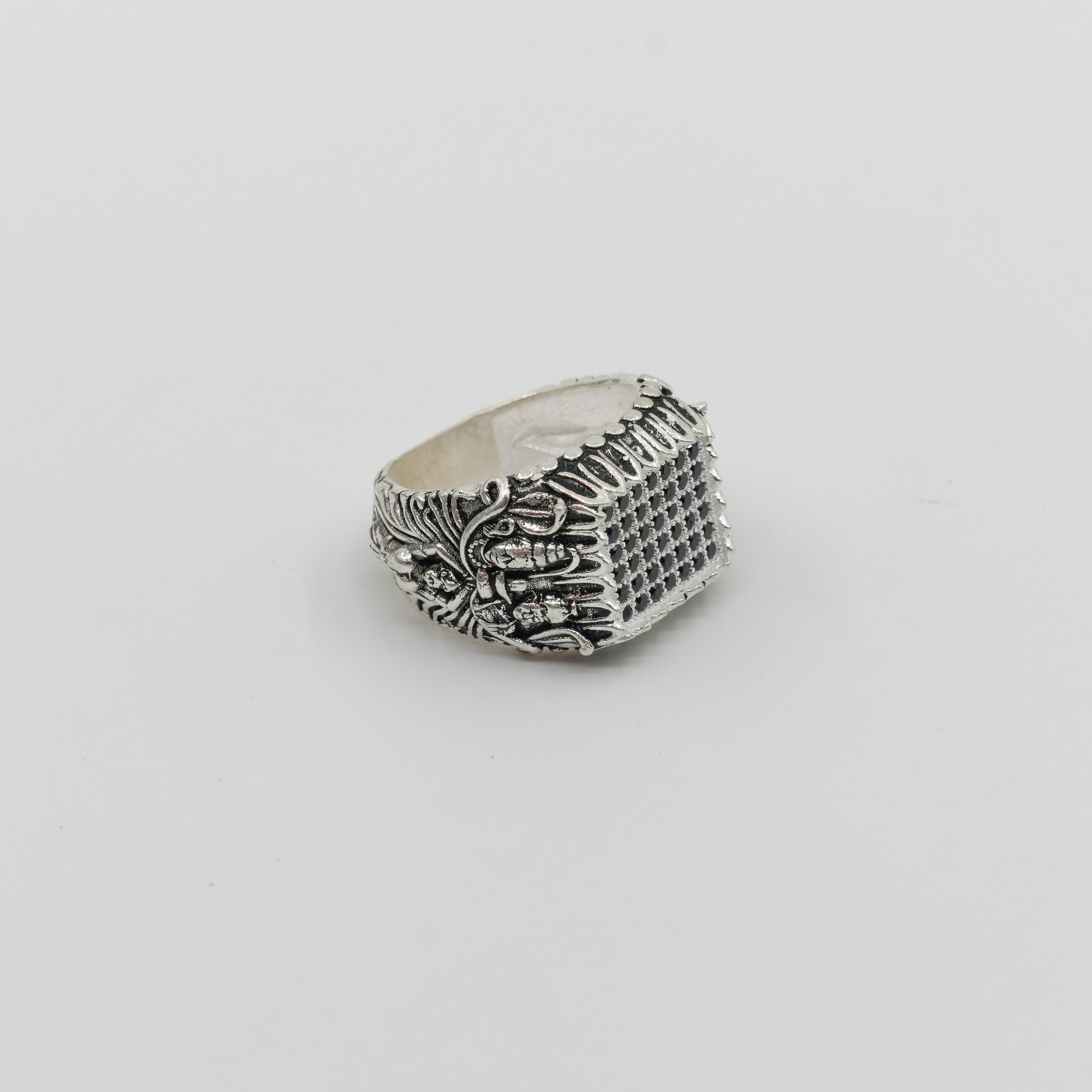 Silver Zircon Ring