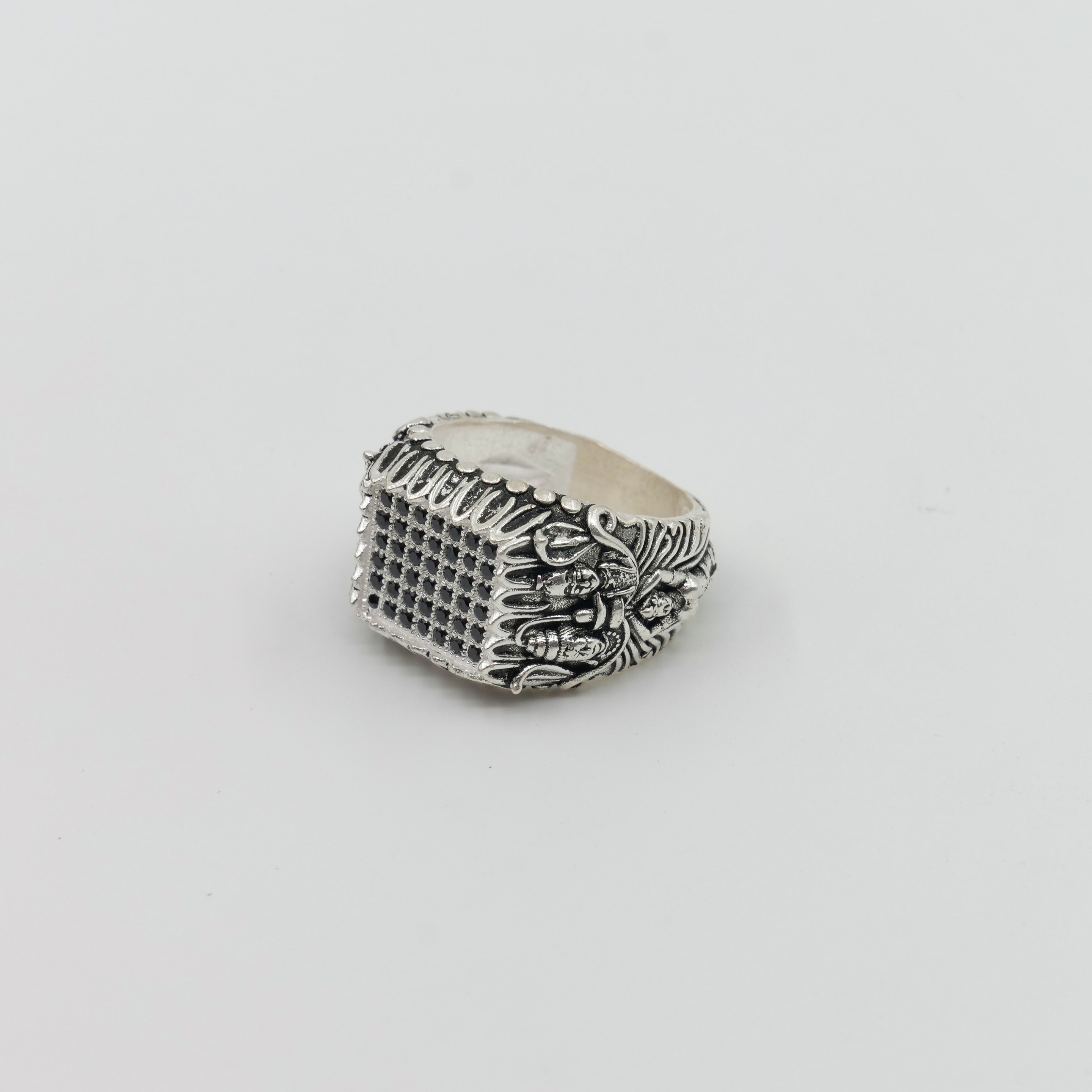 Silver Zircon Ring