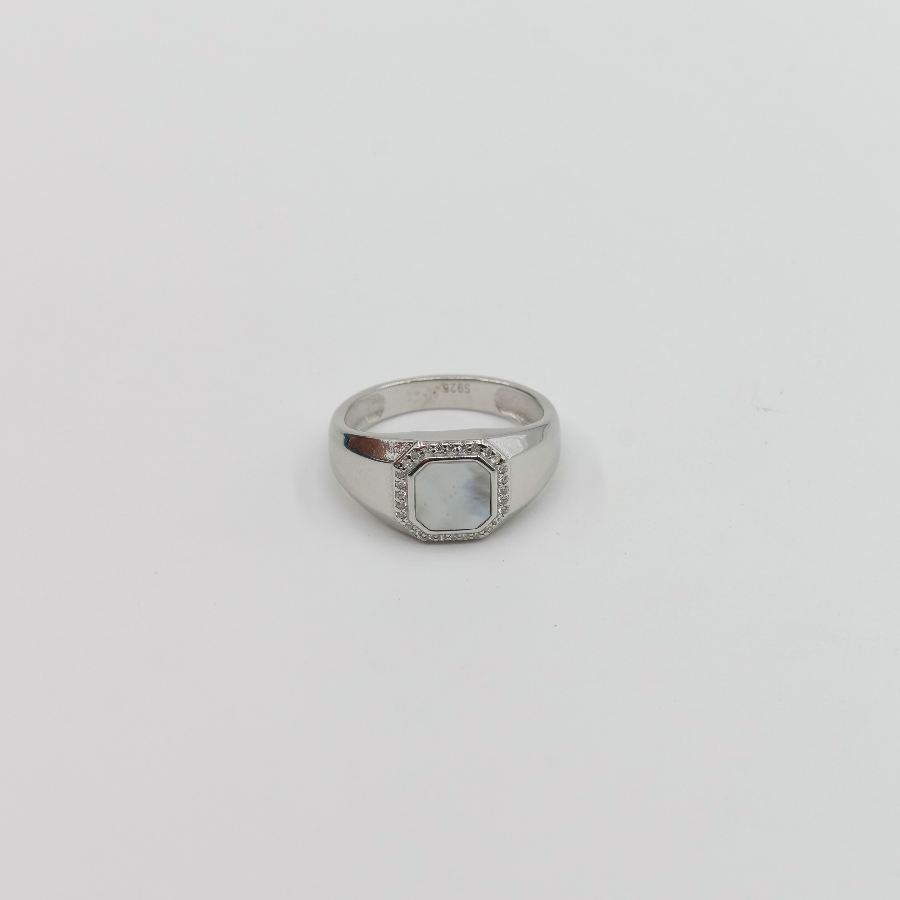 Ved Jewellers - Silver Square Ring