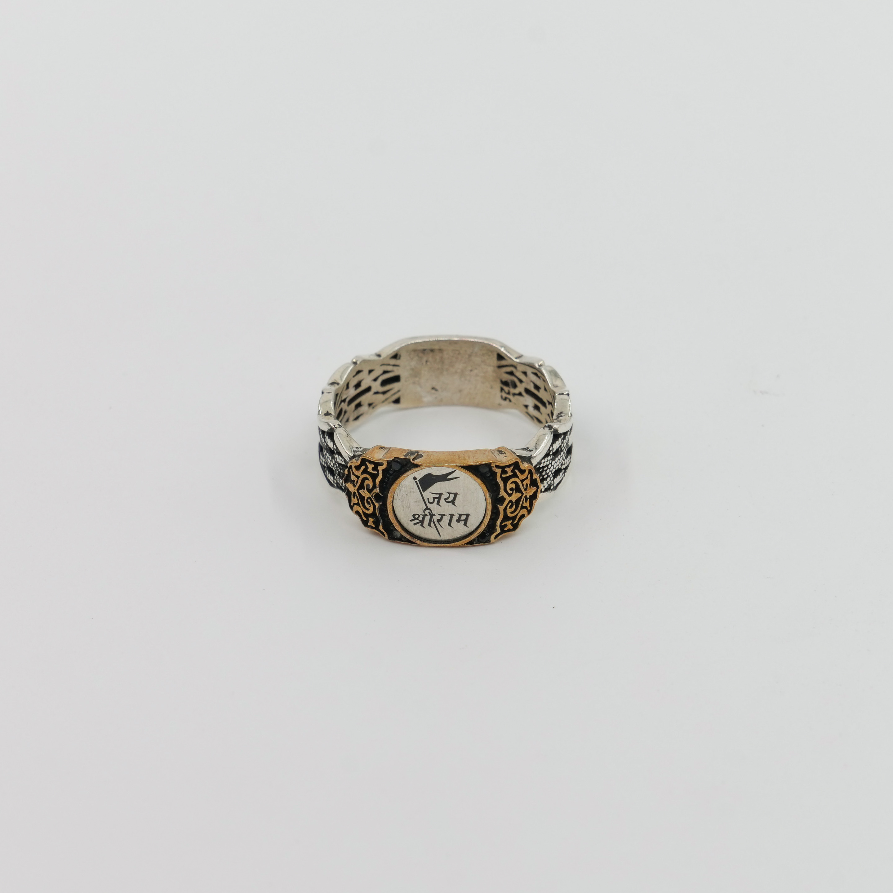Ved Jewellers - Silver Religious Ring