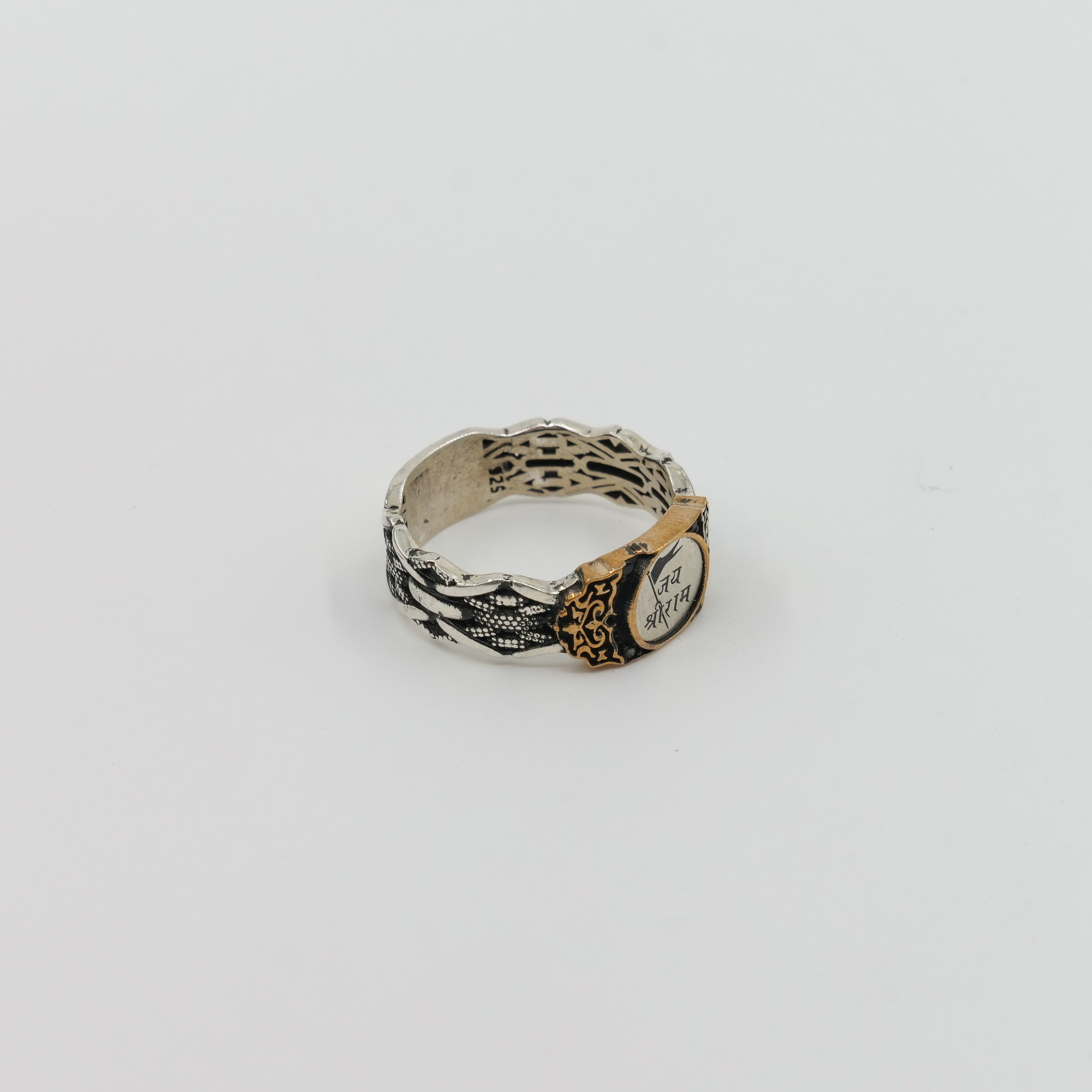 Ved Jewellers - Silver Religious Ring