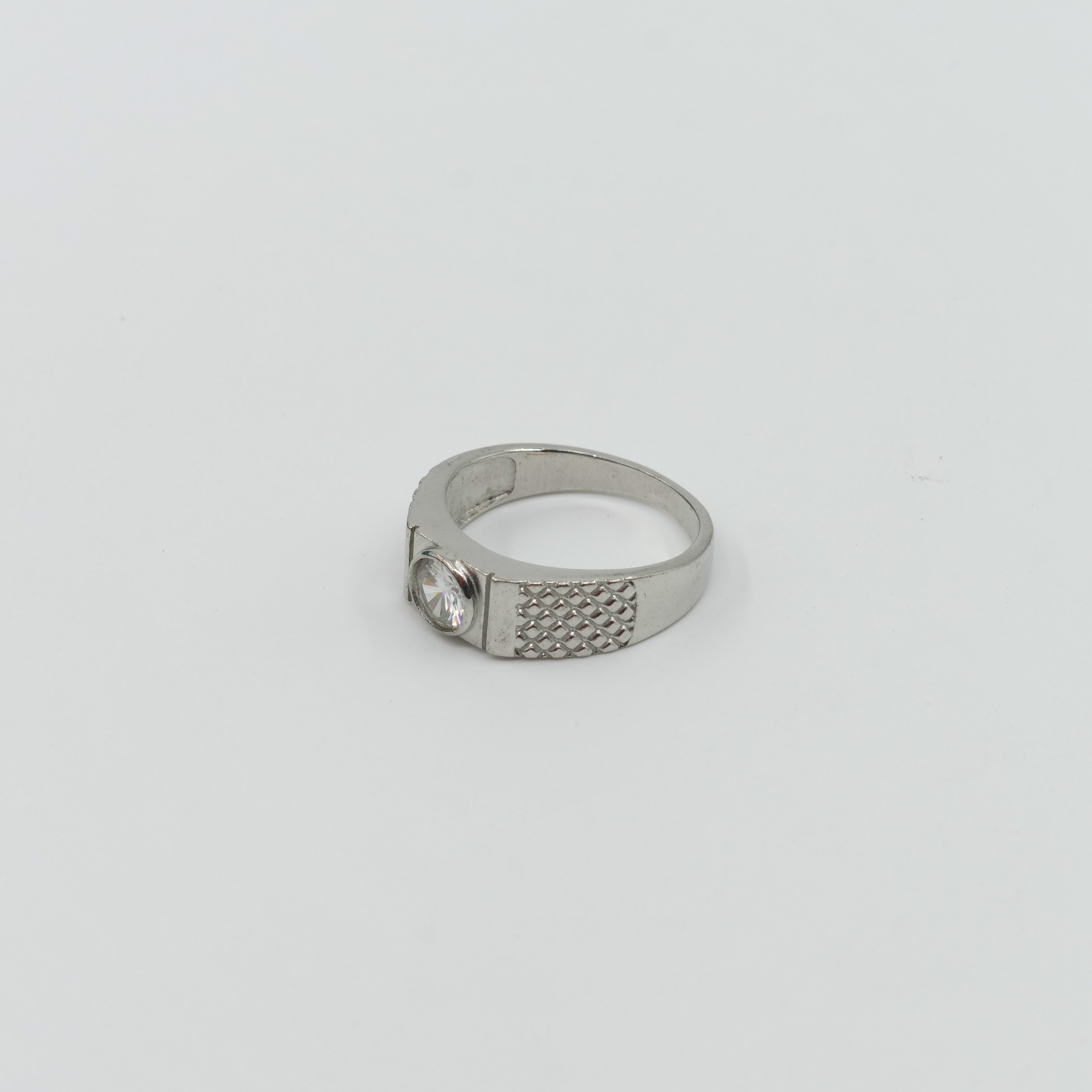Silver Zircon Ring