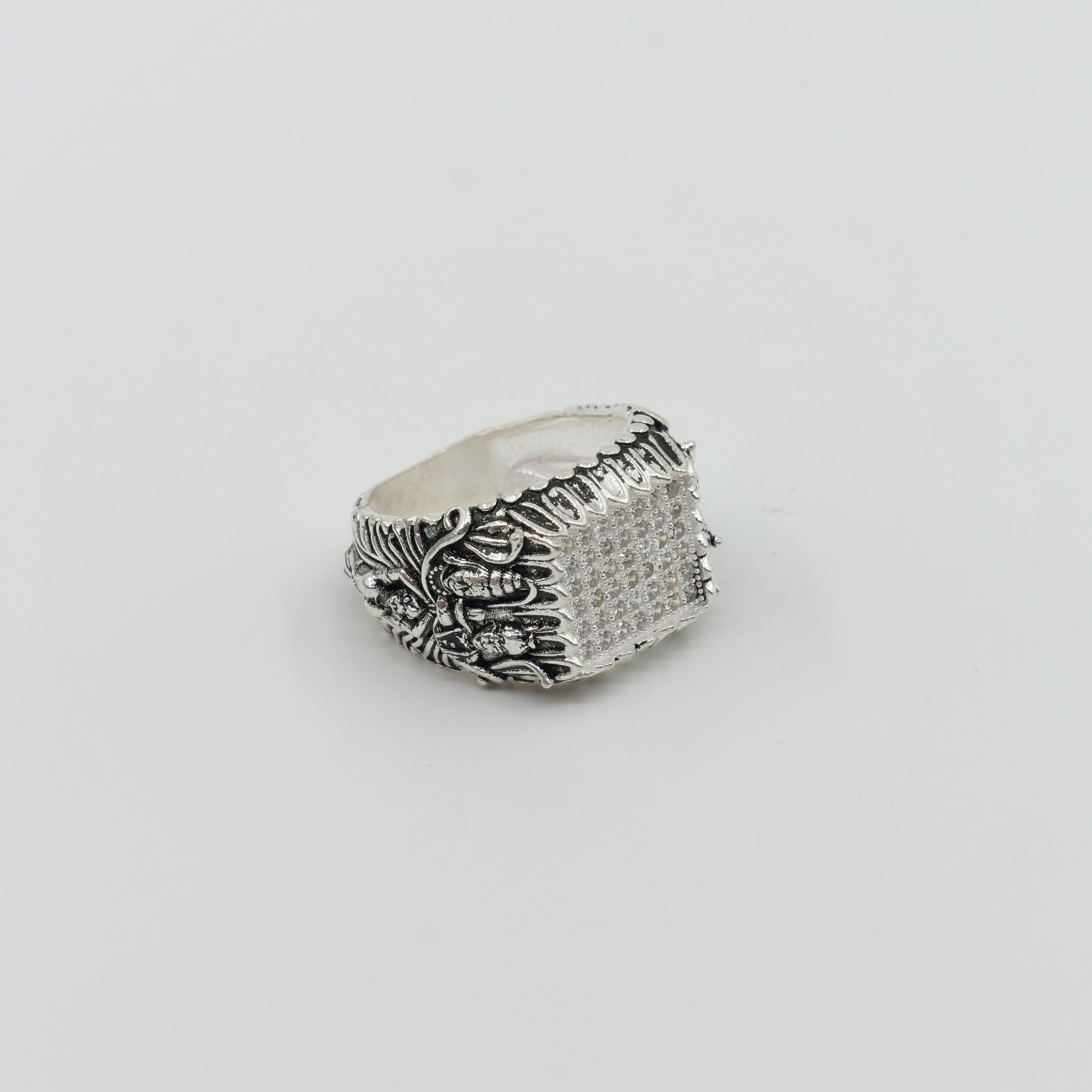 Ved Jewellers - Silver Zircon Ring