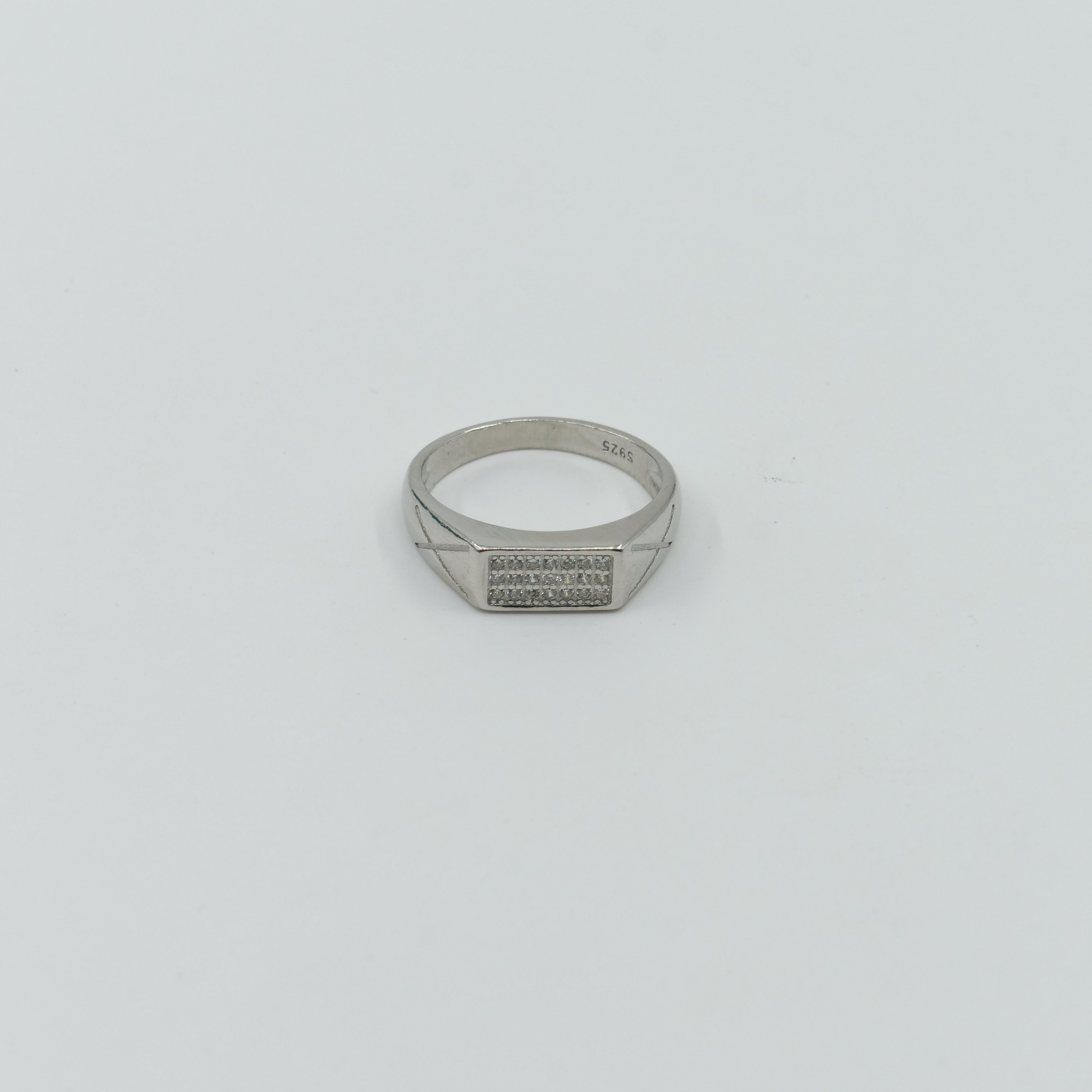 Ved Jewellers - Silver CZ Ring