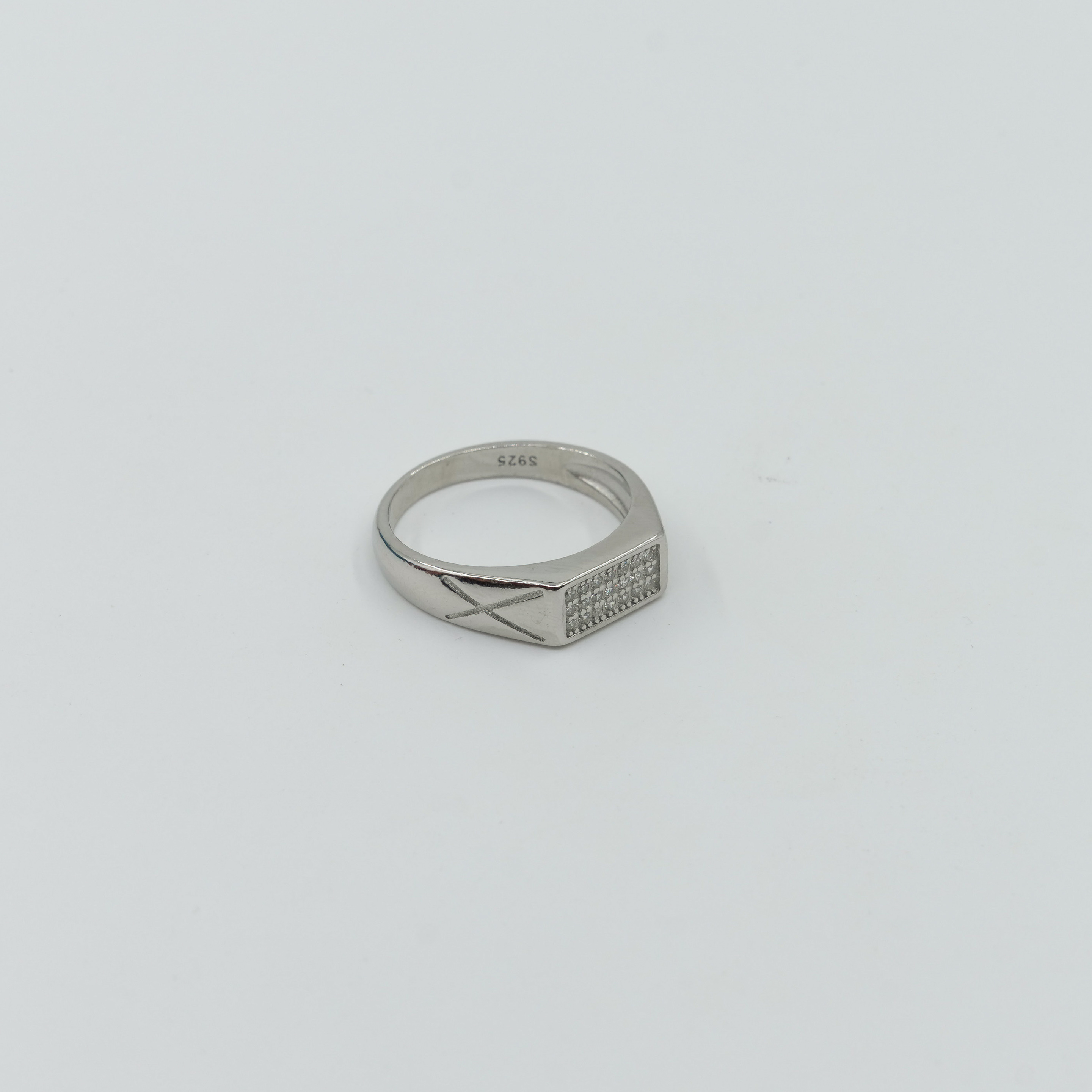 Ved Jewellers - Silver CZ Ring