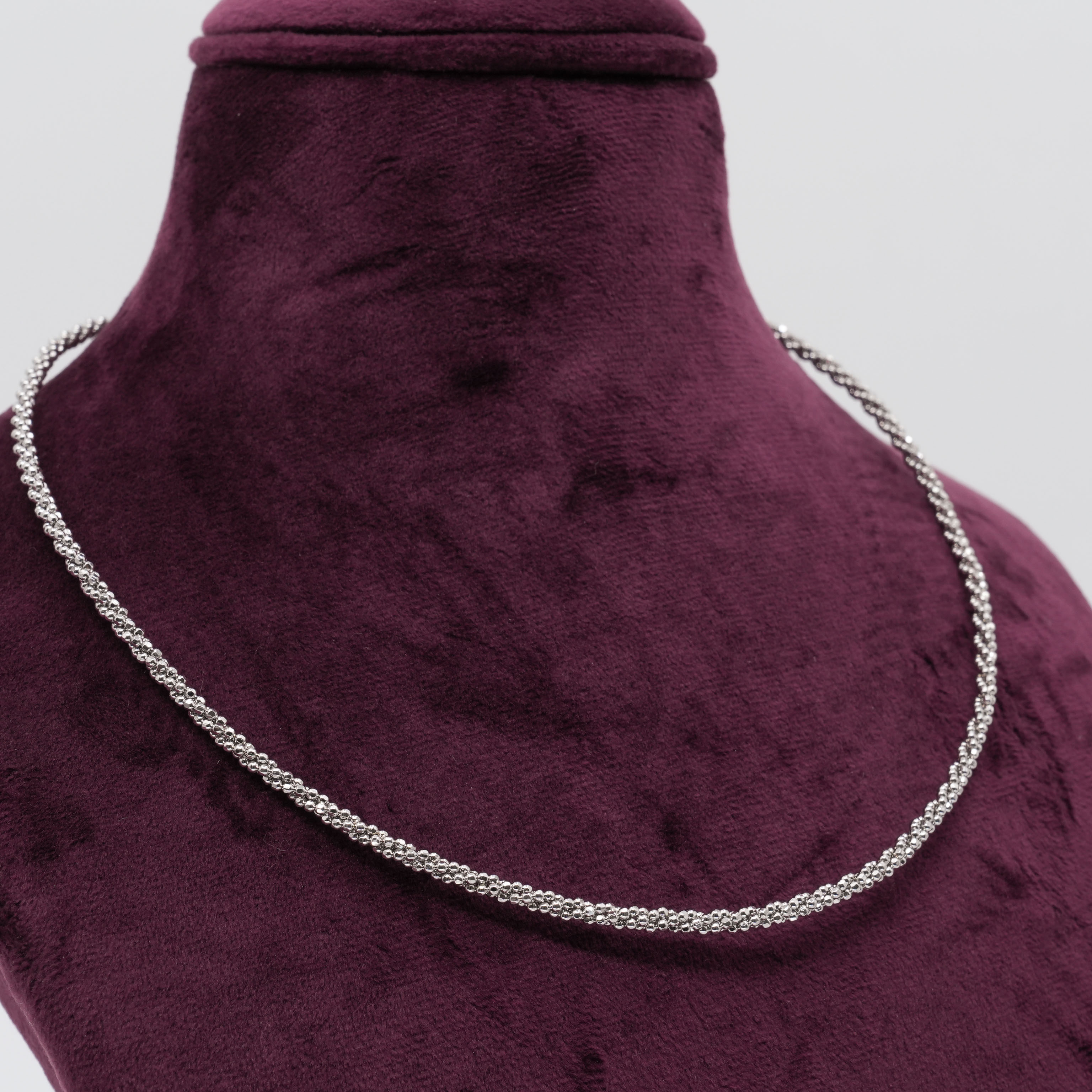 Ved Jewellers - Silver Mesh Necklace