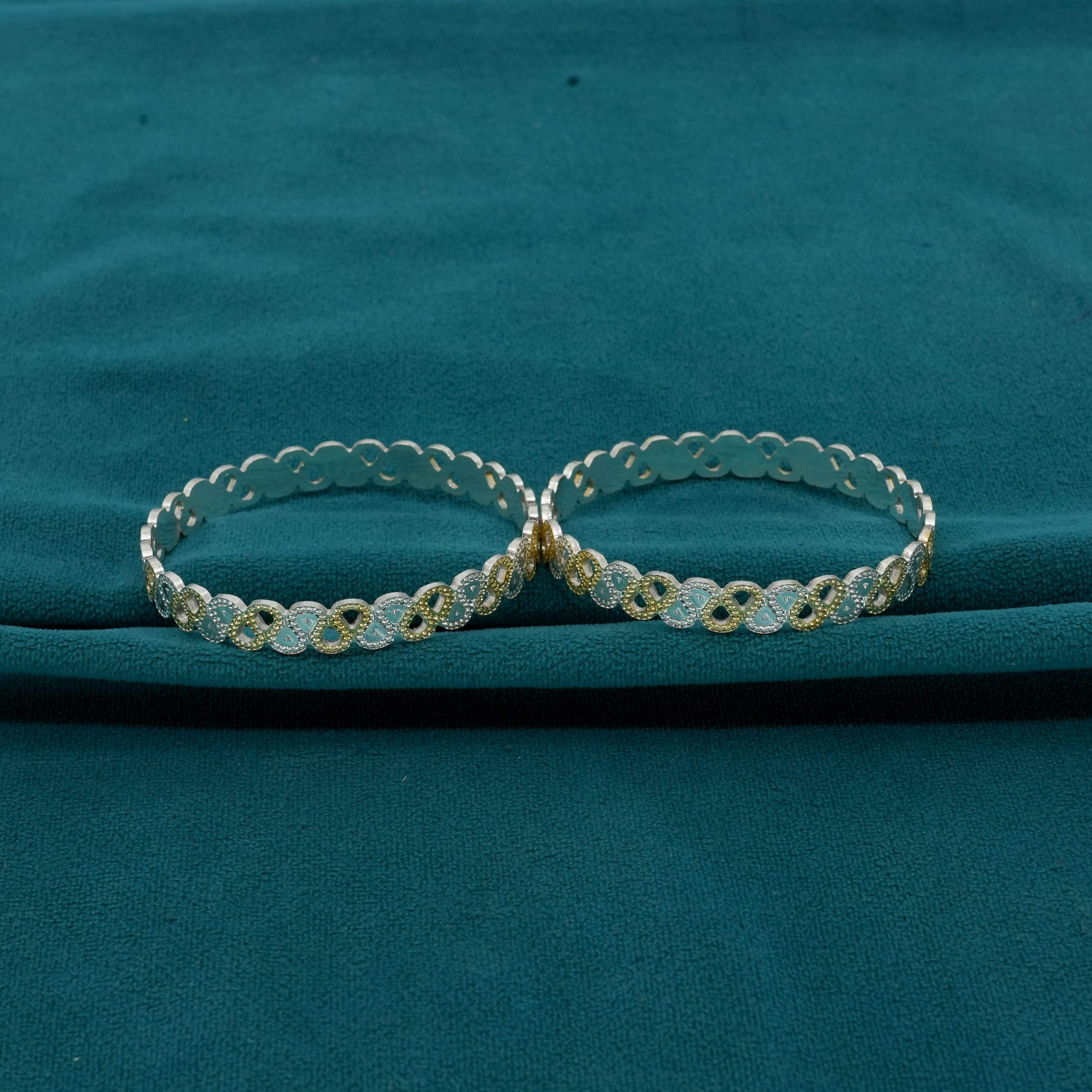 Ved Jewellers - Silver Designer Bangles