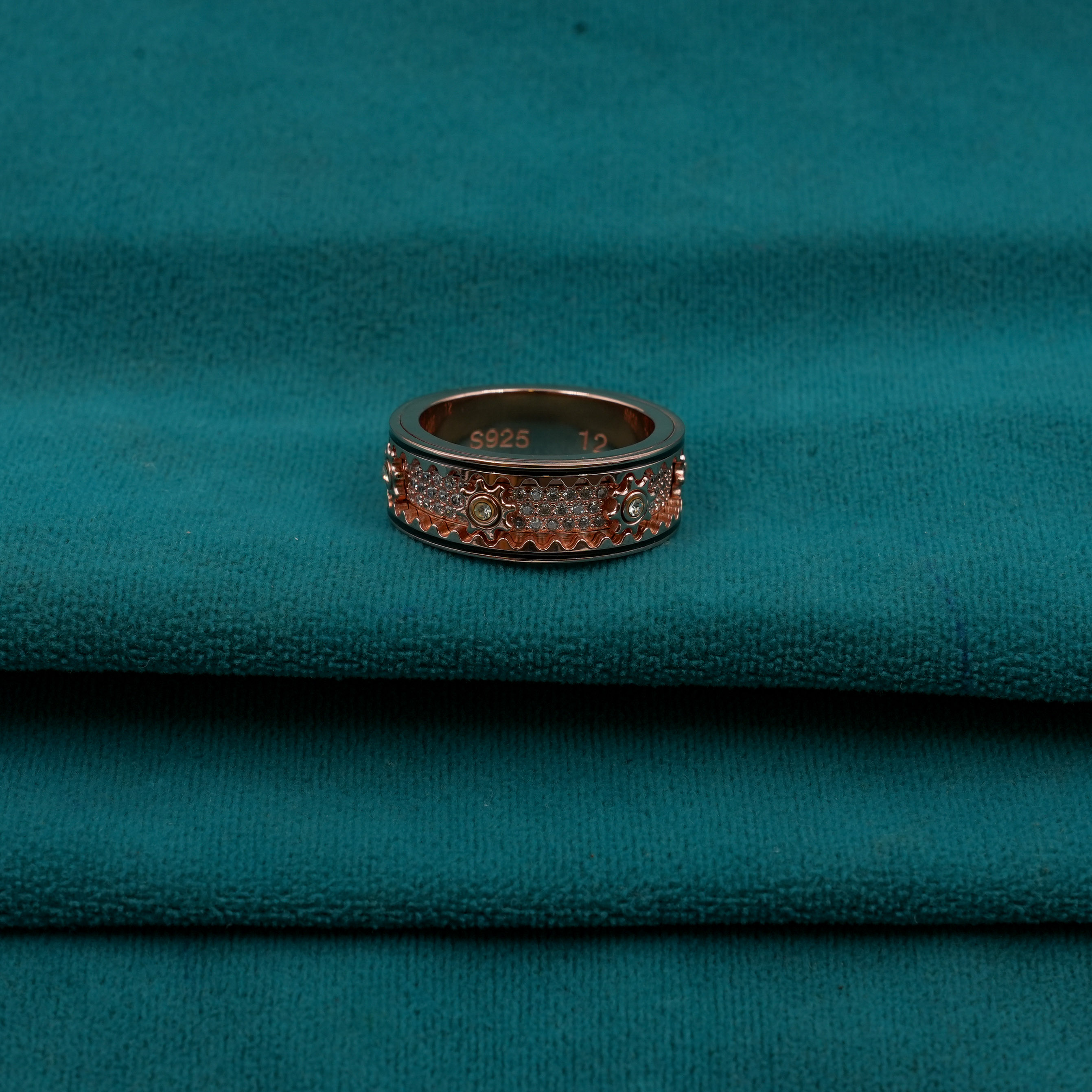 Ved Jewellers - Rose Gold CZ Ring