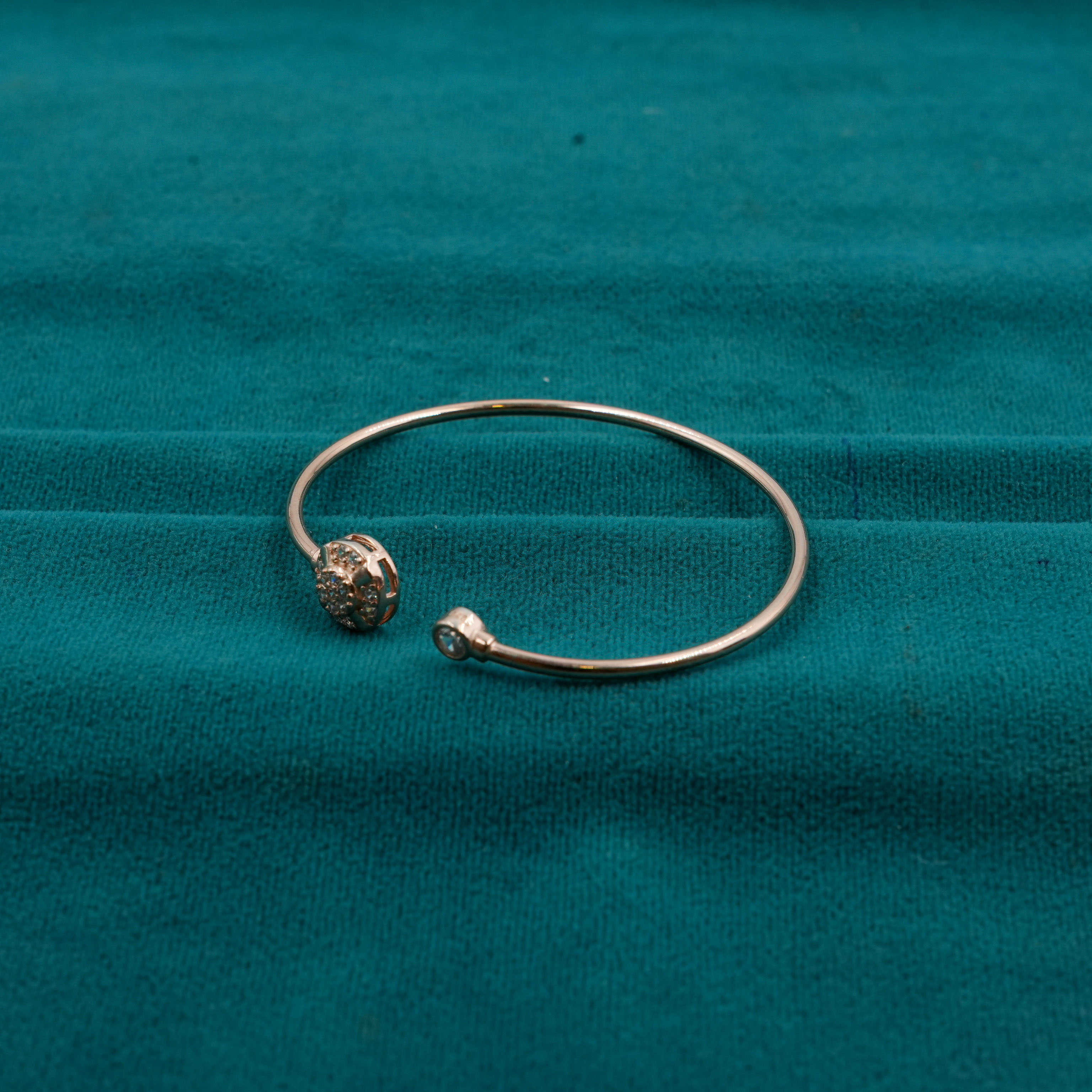 Ved Jewellers - CZ Floral Bangle