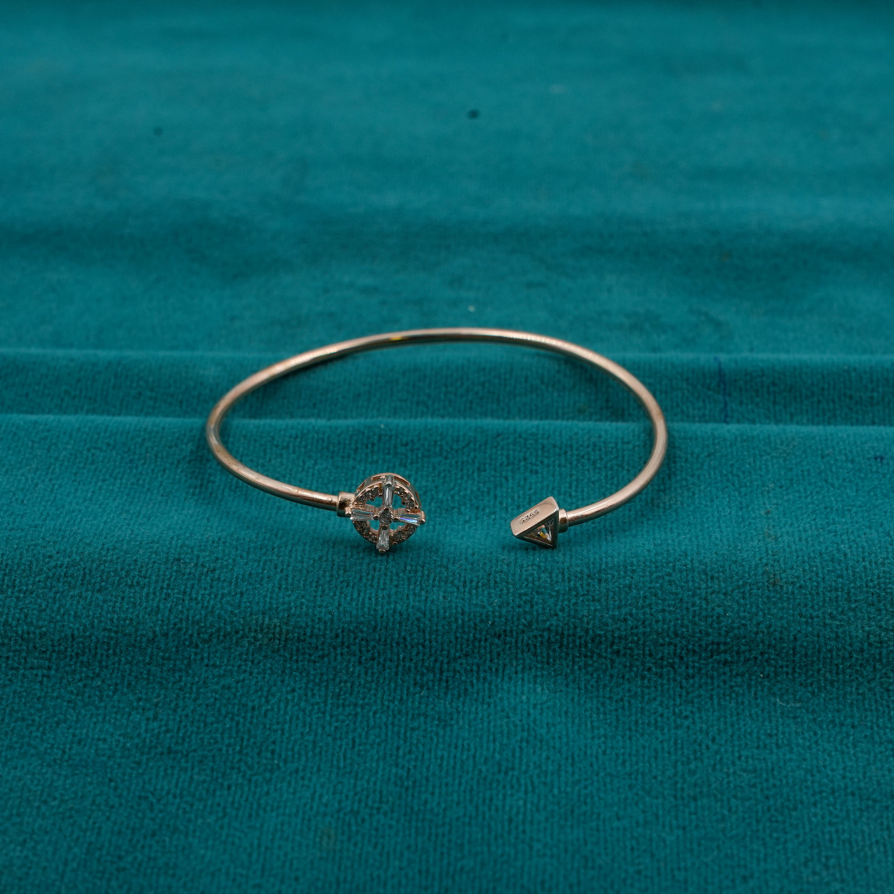 Ved Jewellers - CZ Floral Bangle