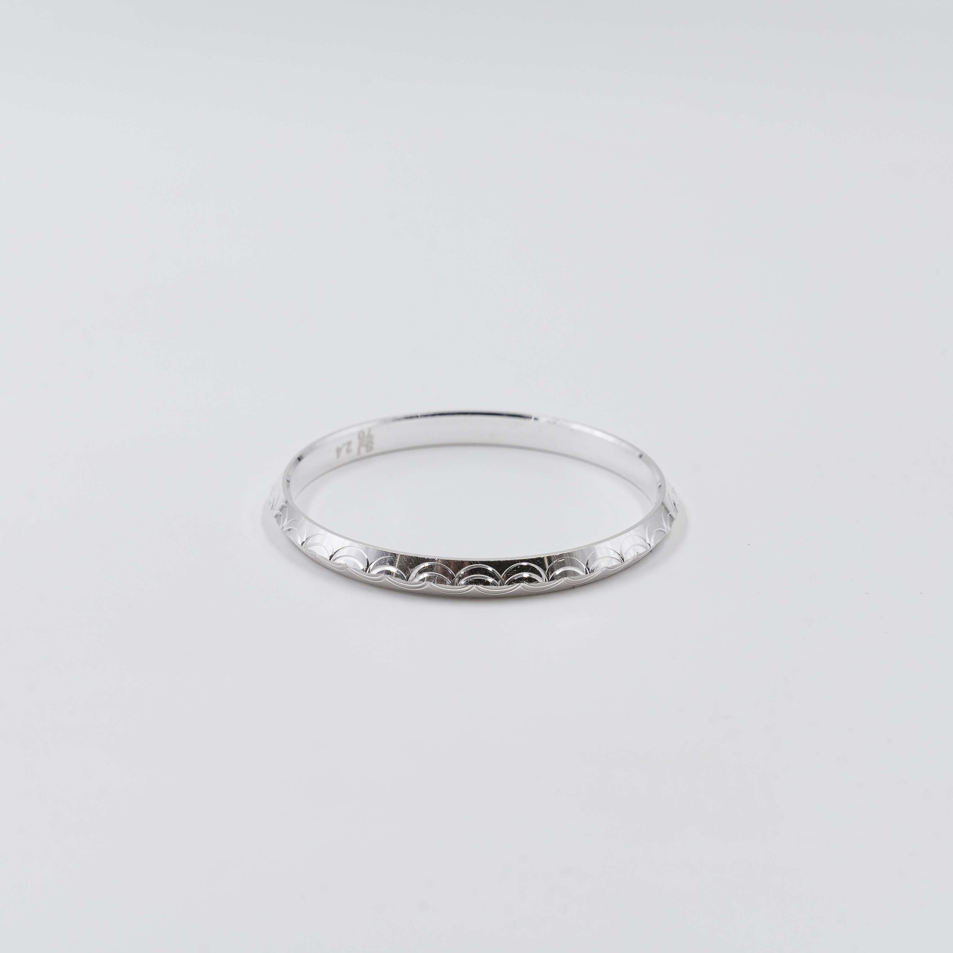Ved Jewellers - Silver Engraved Kada