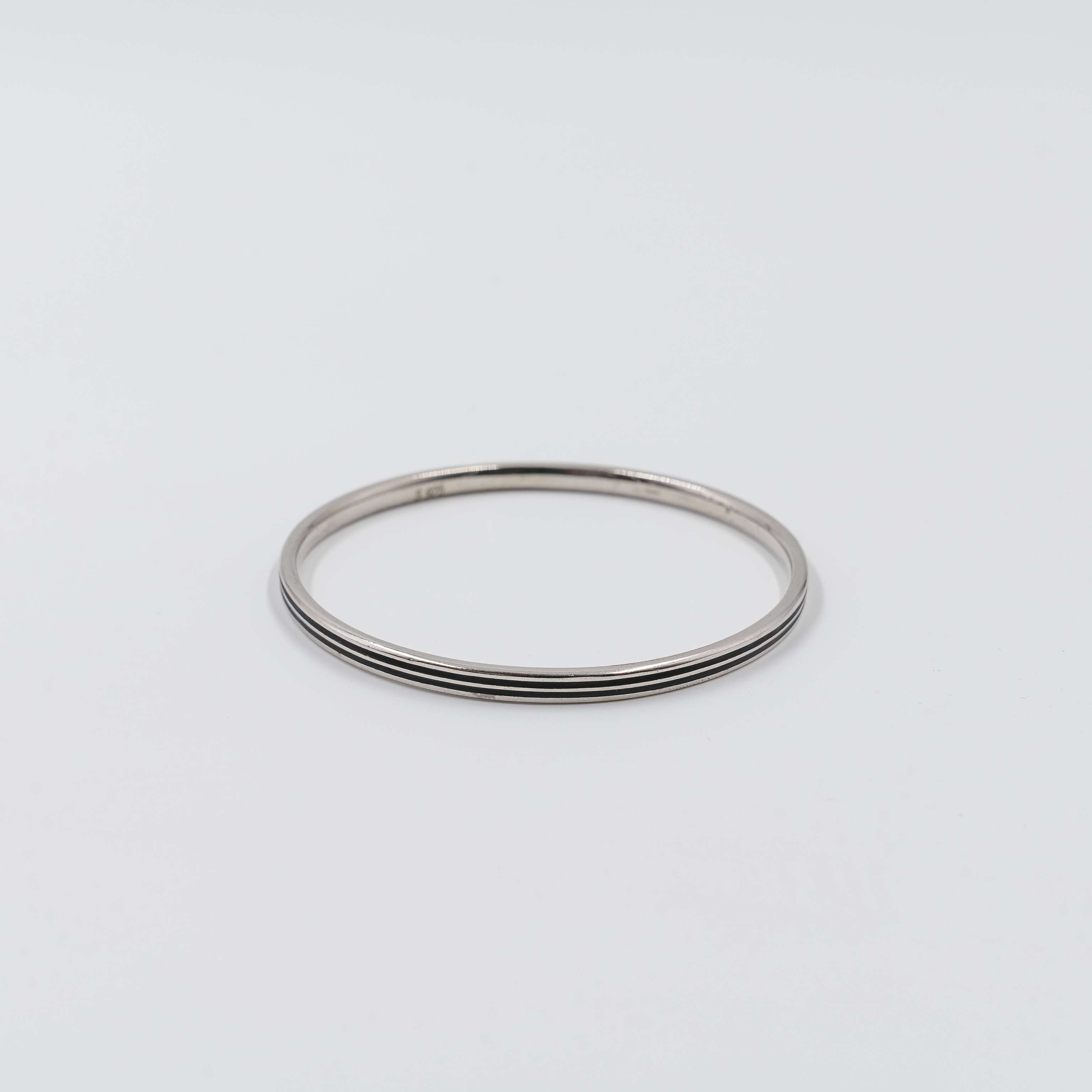 Ved Jewellers - Silver Striped Kada
