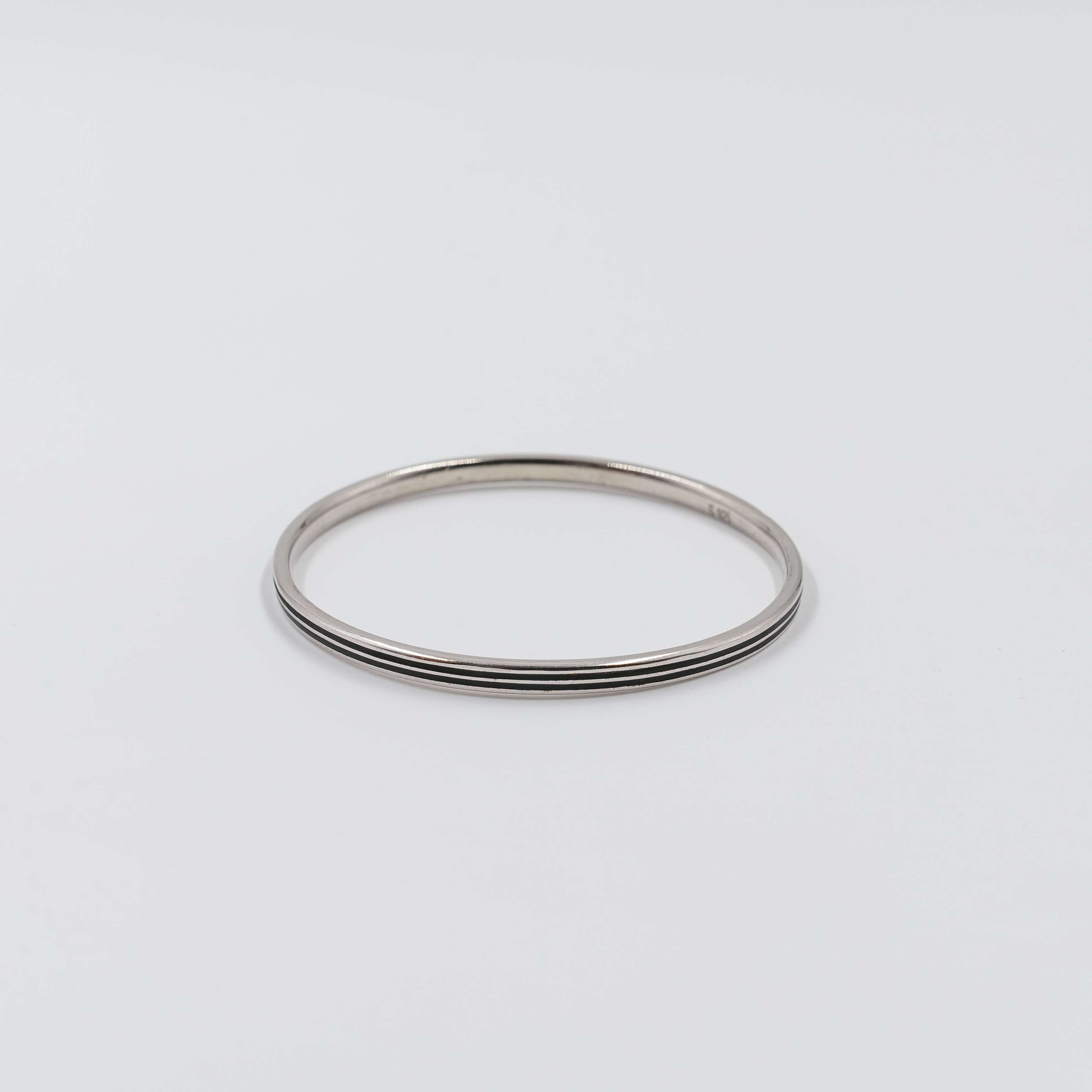 Ved Jewellers - Silver Striped Kada