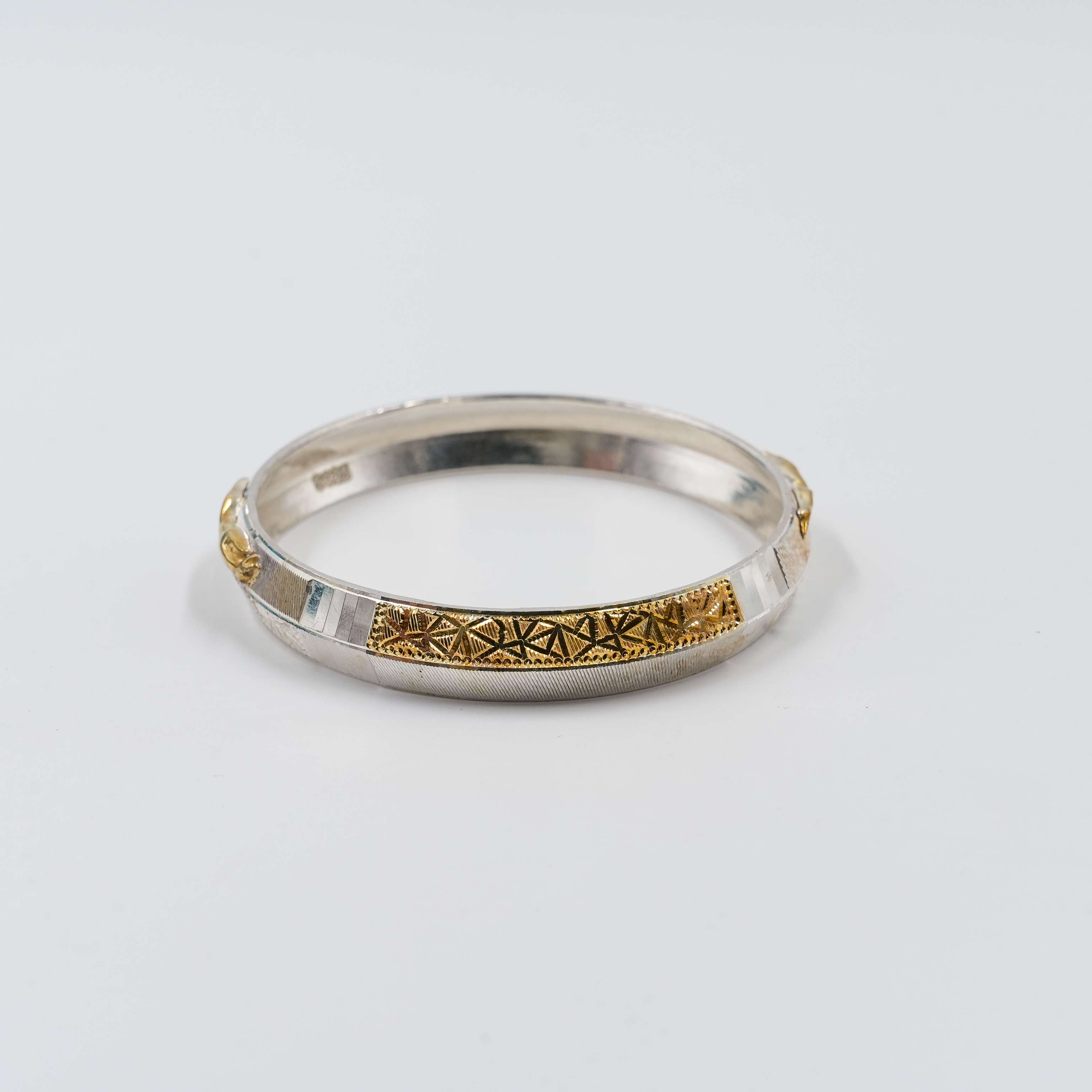 Ved Jewellers - Silver Gold Kada