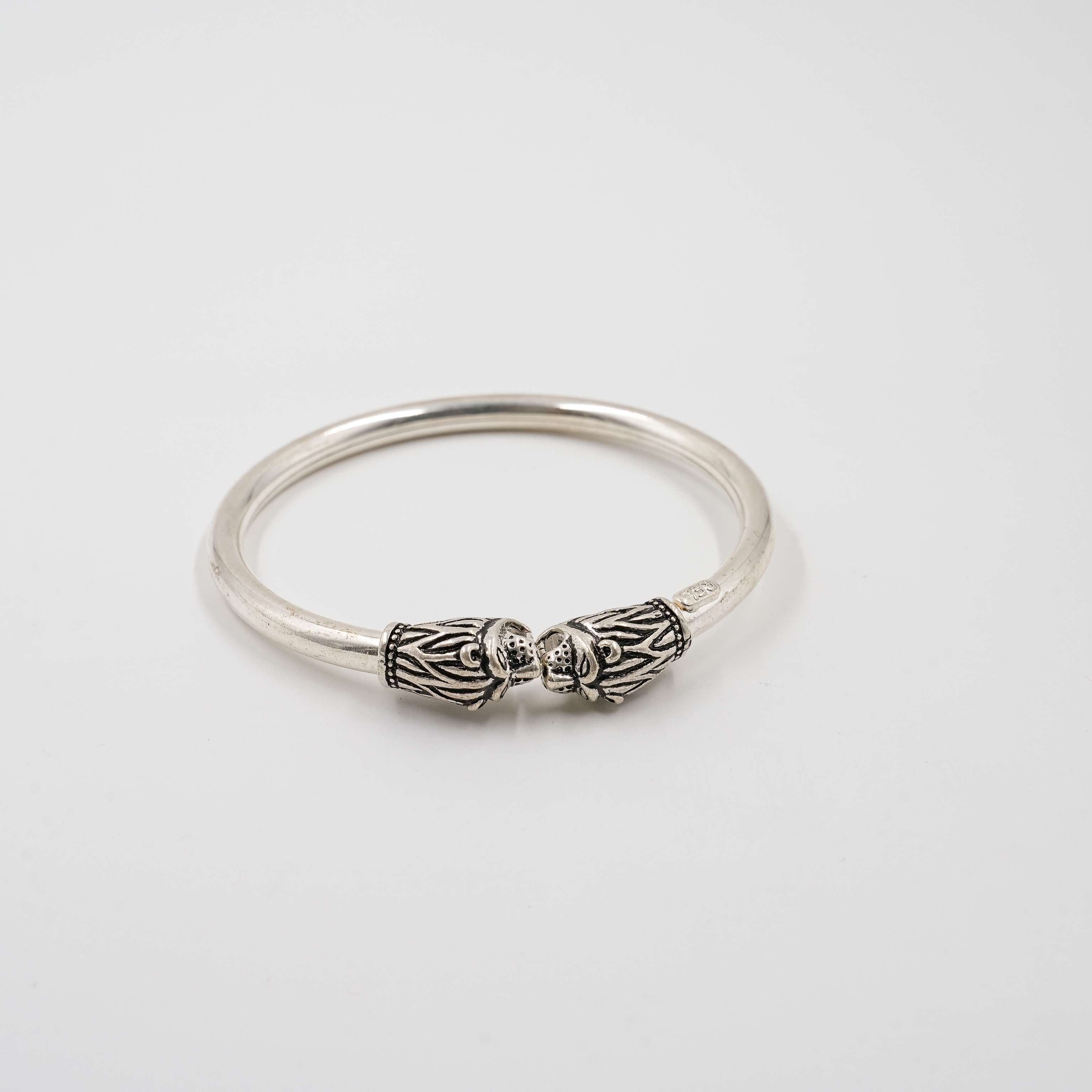 Ved Jewellers - Silver Tiger Kada