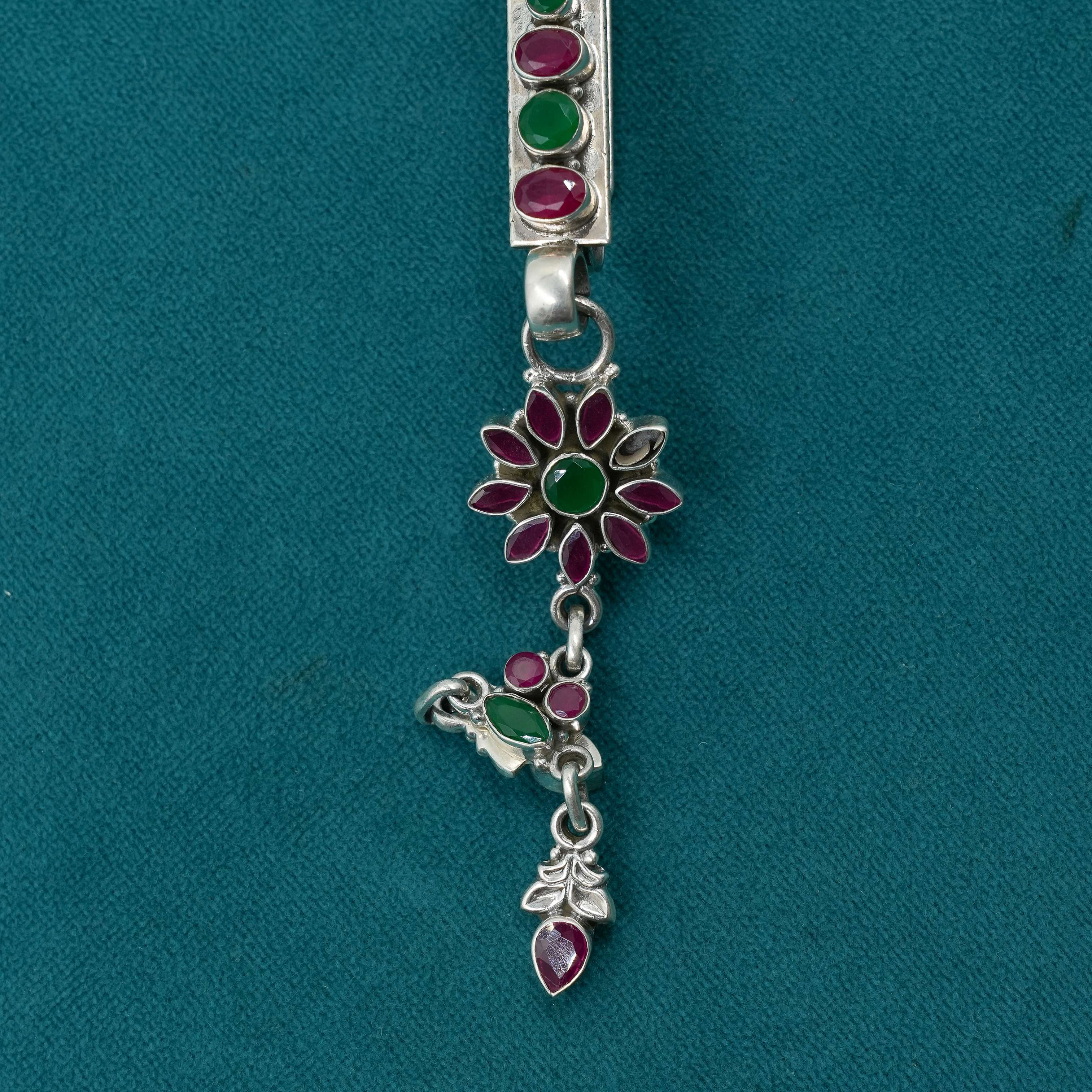 Silver Flower Pendant