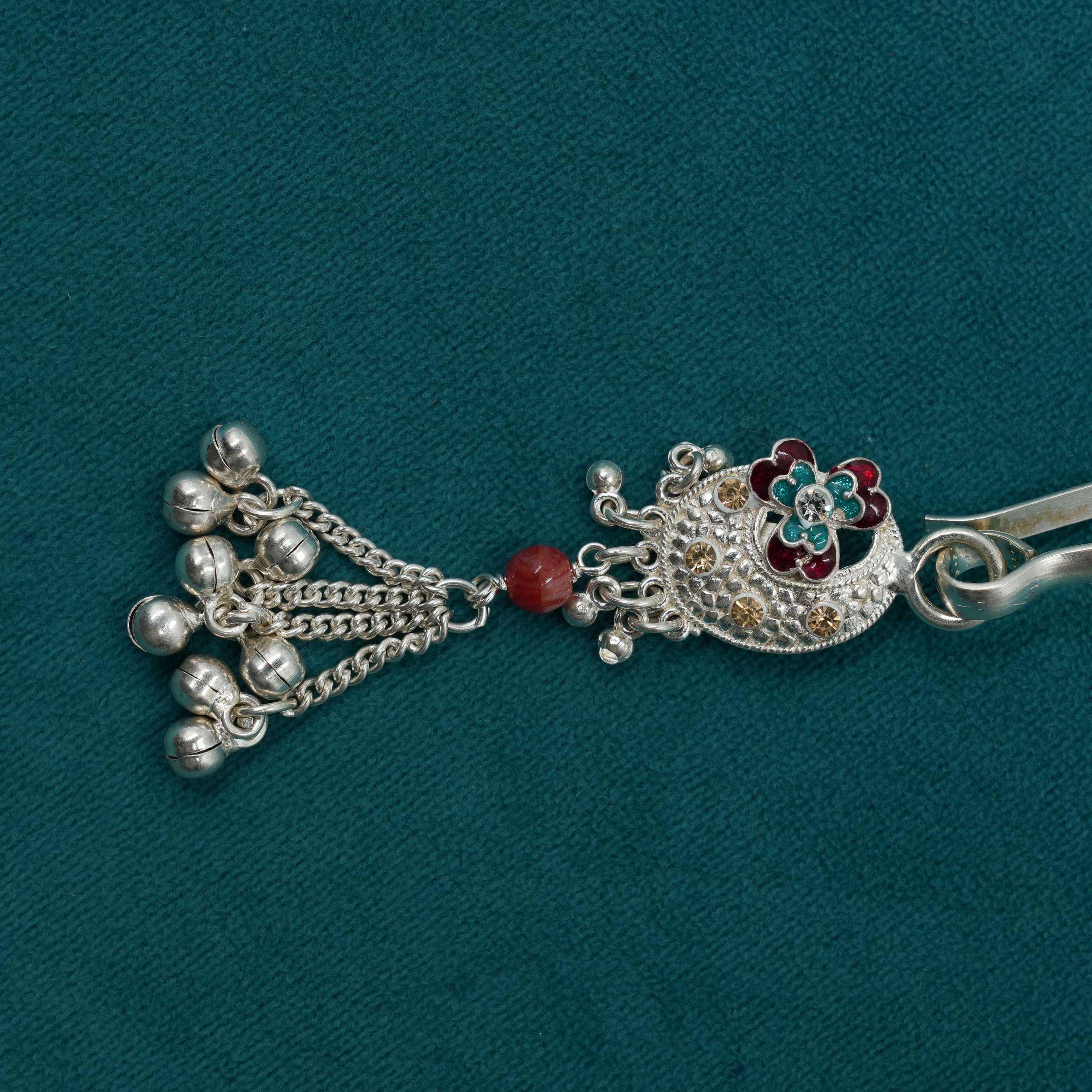 Silver Bell Keychain