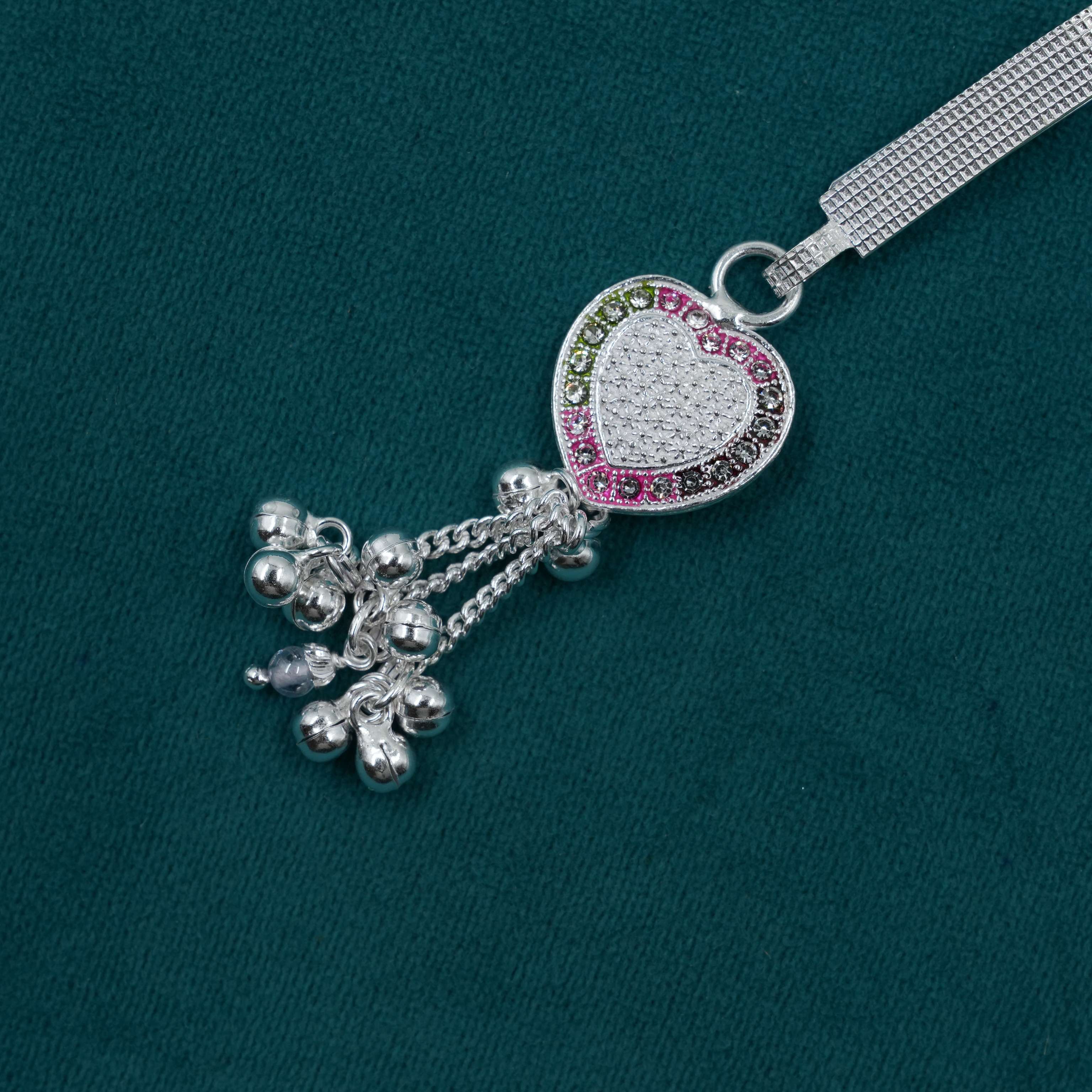 Ved Jewellers - Silver Heart Keychain