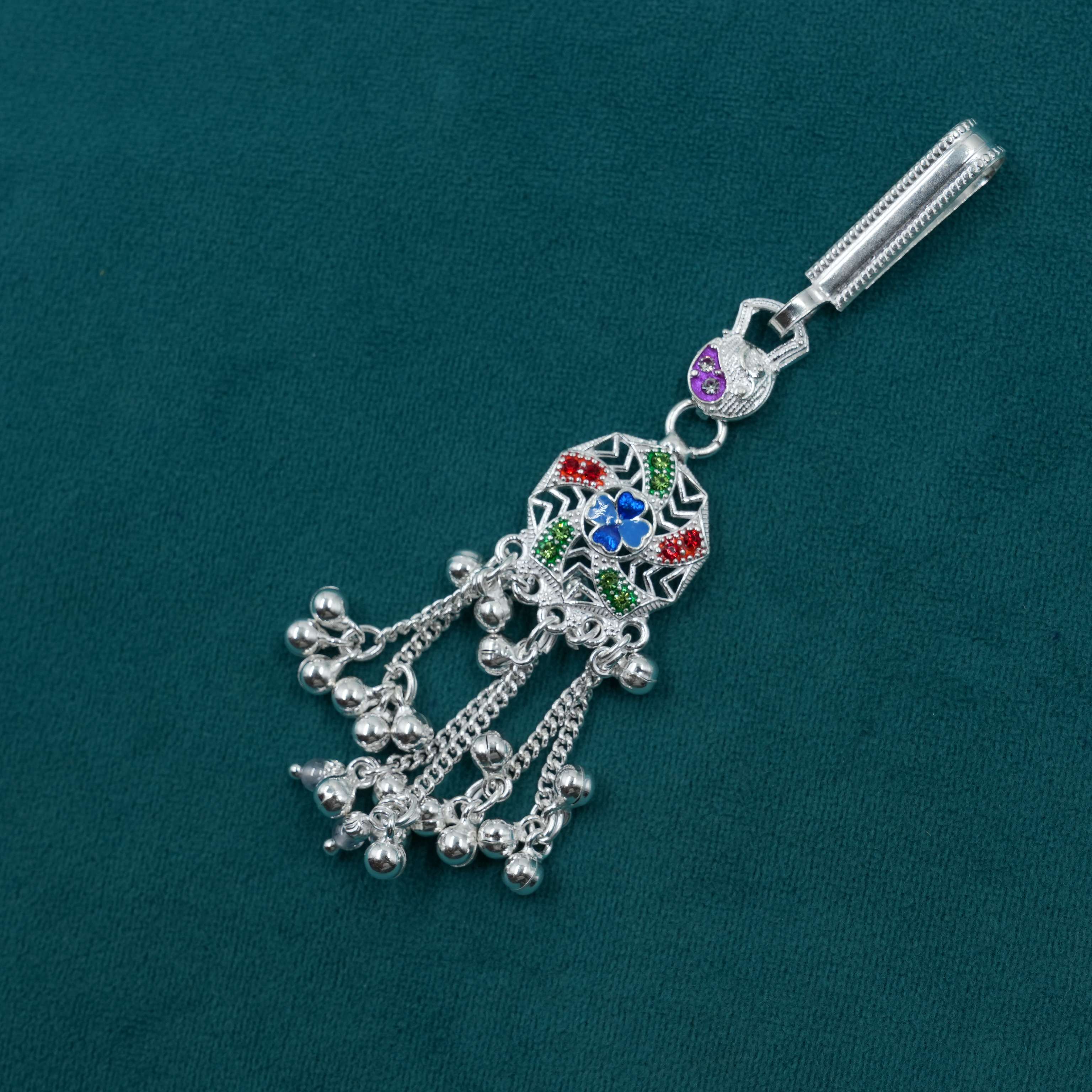 Ved Jewellers - Silver Bell Keychain
