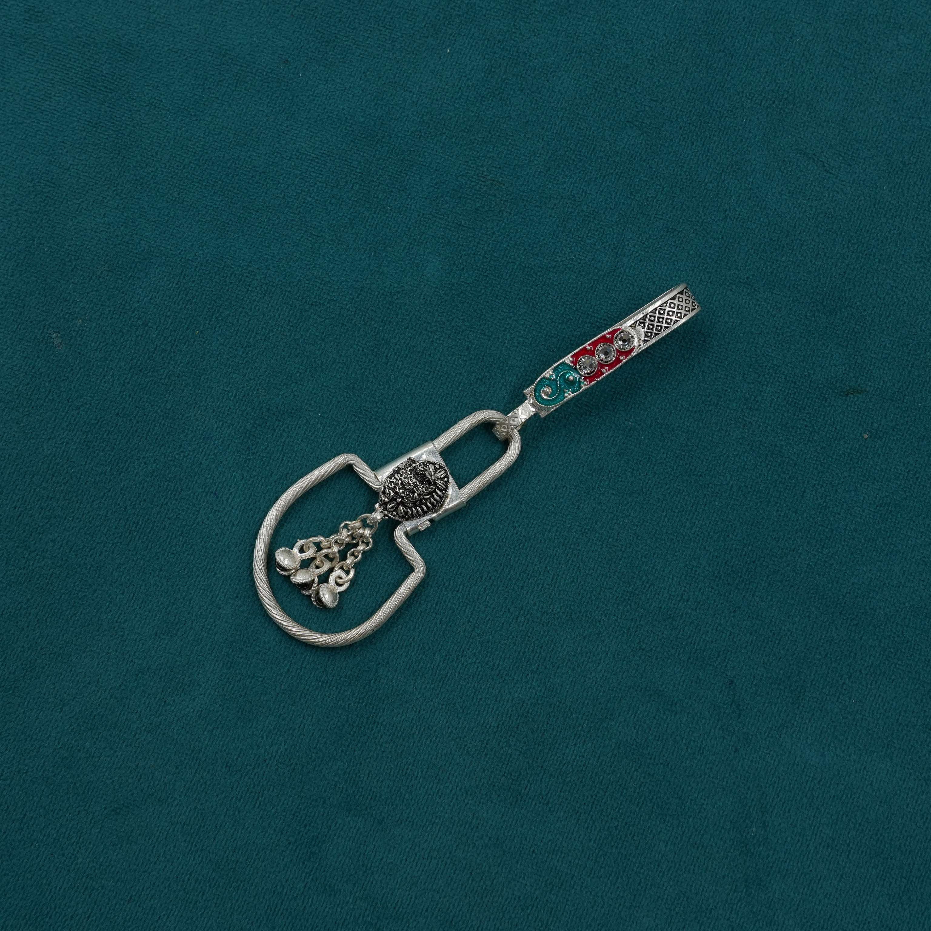 Ved Jewellers - Silver Bell Keychain