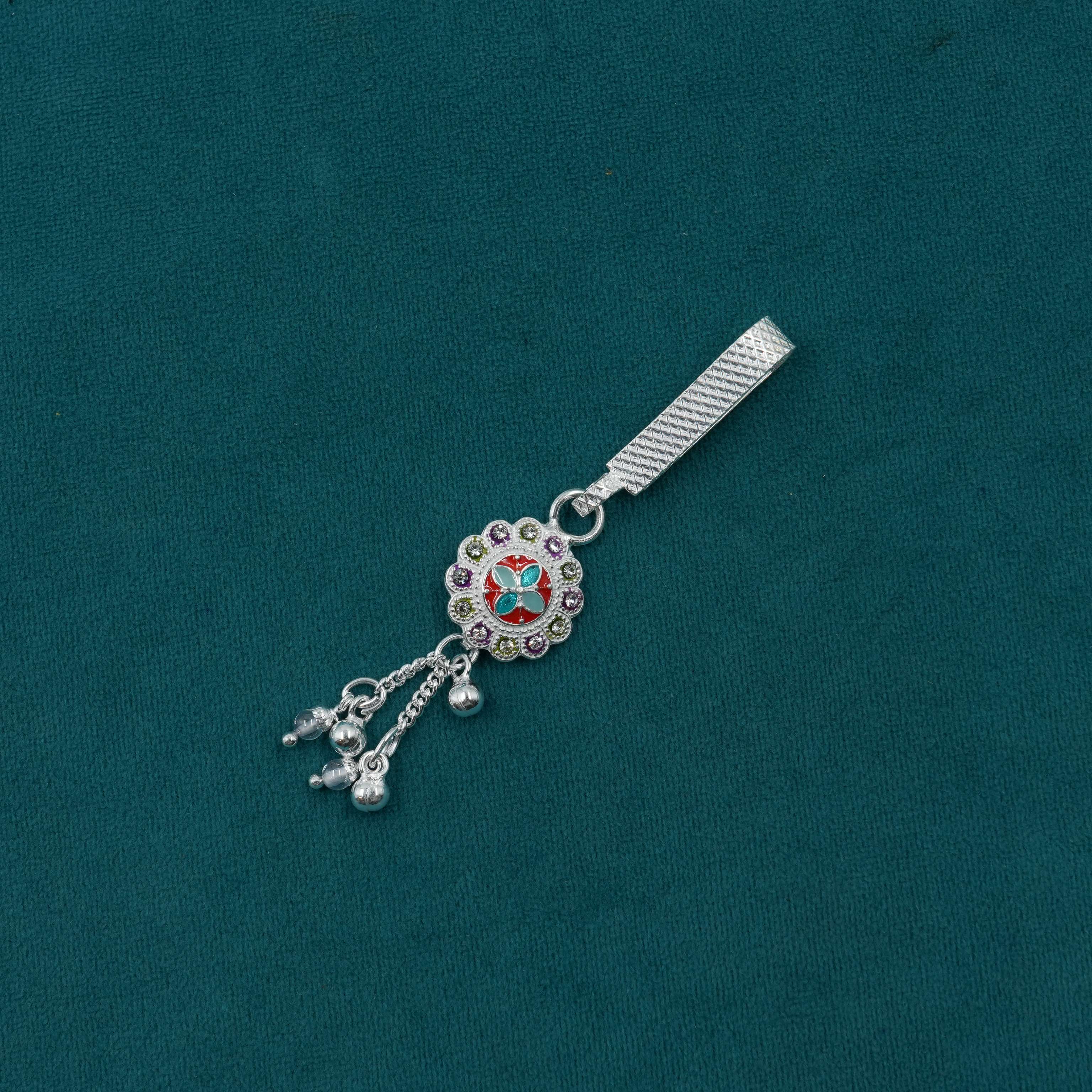 Ved Jewellers - Silver Bell Keychain