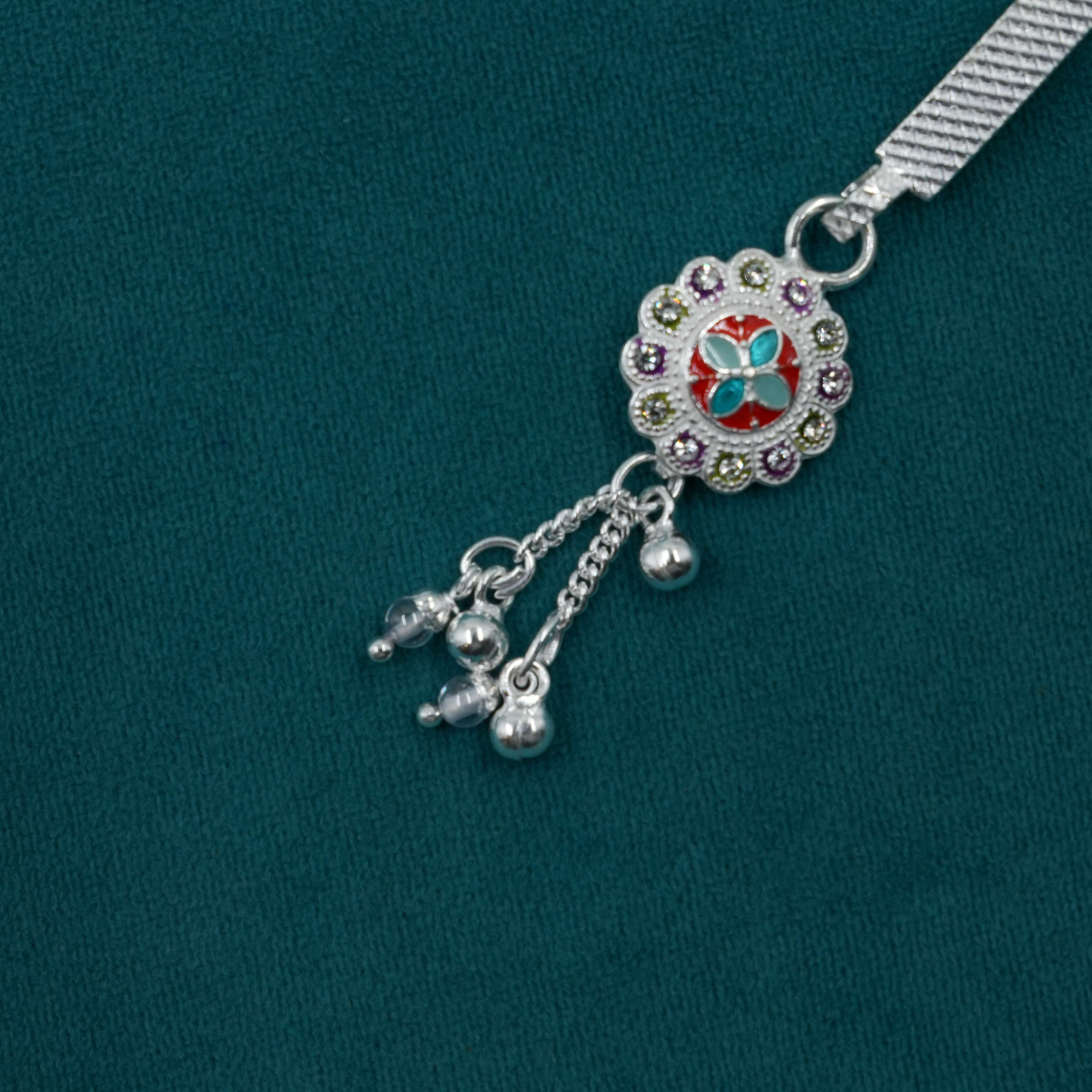 Ved Jewellers - Silver Bell Keychain
