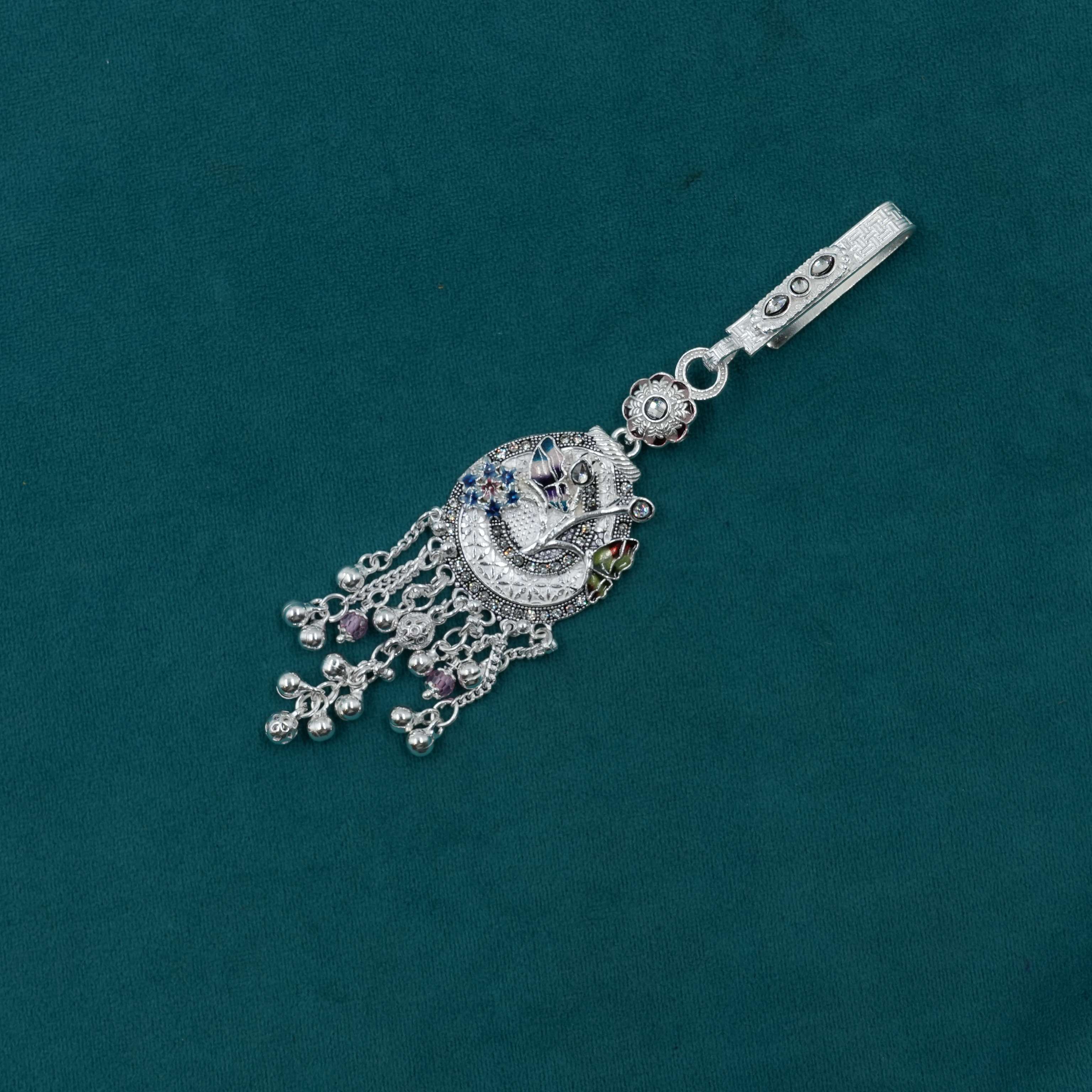 Ved Jewellers - Silver Bell Keychain