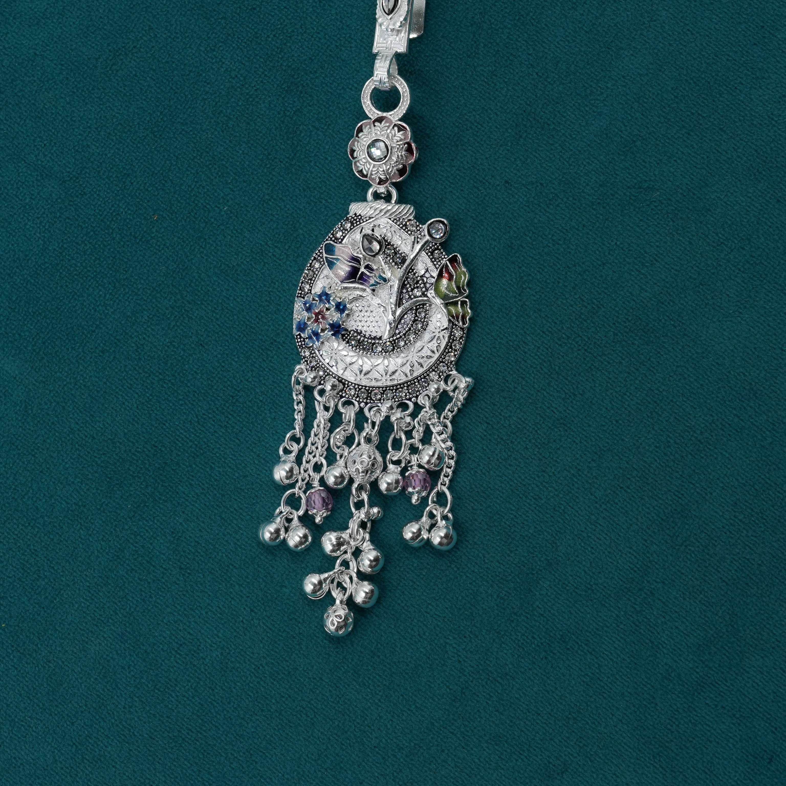 Silver Bell Keychain