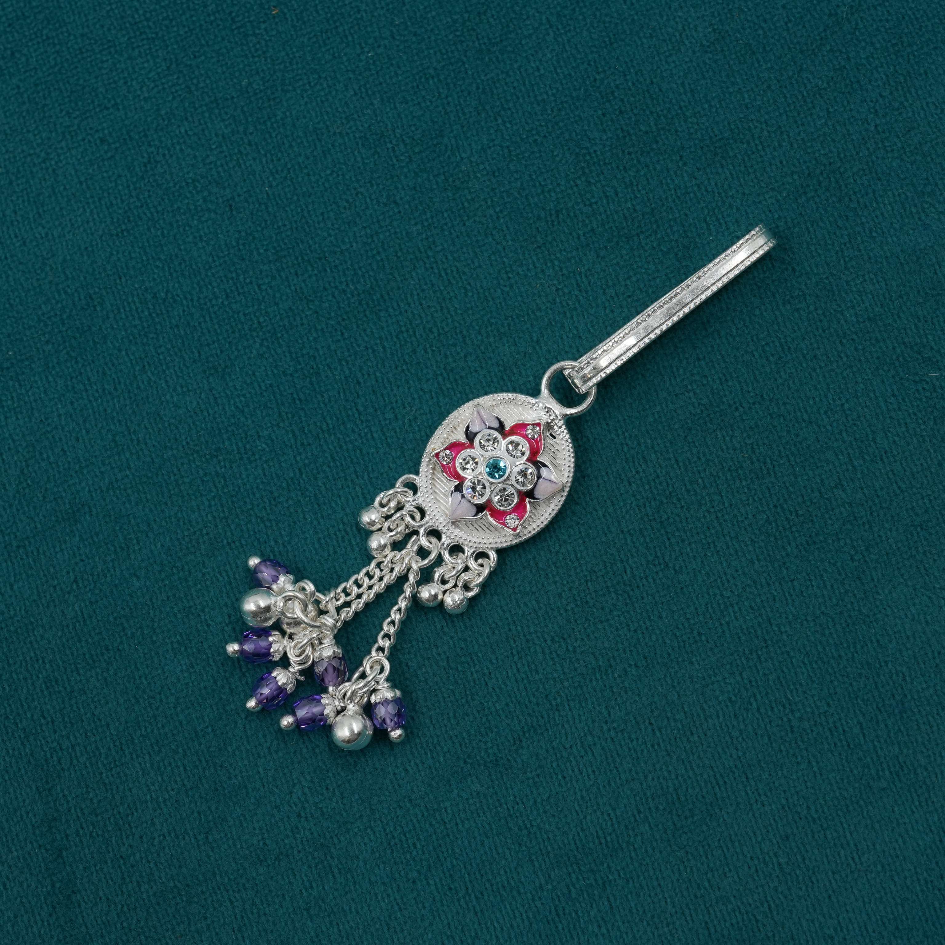 Ved Jewellers - Silver Tassel Keychain