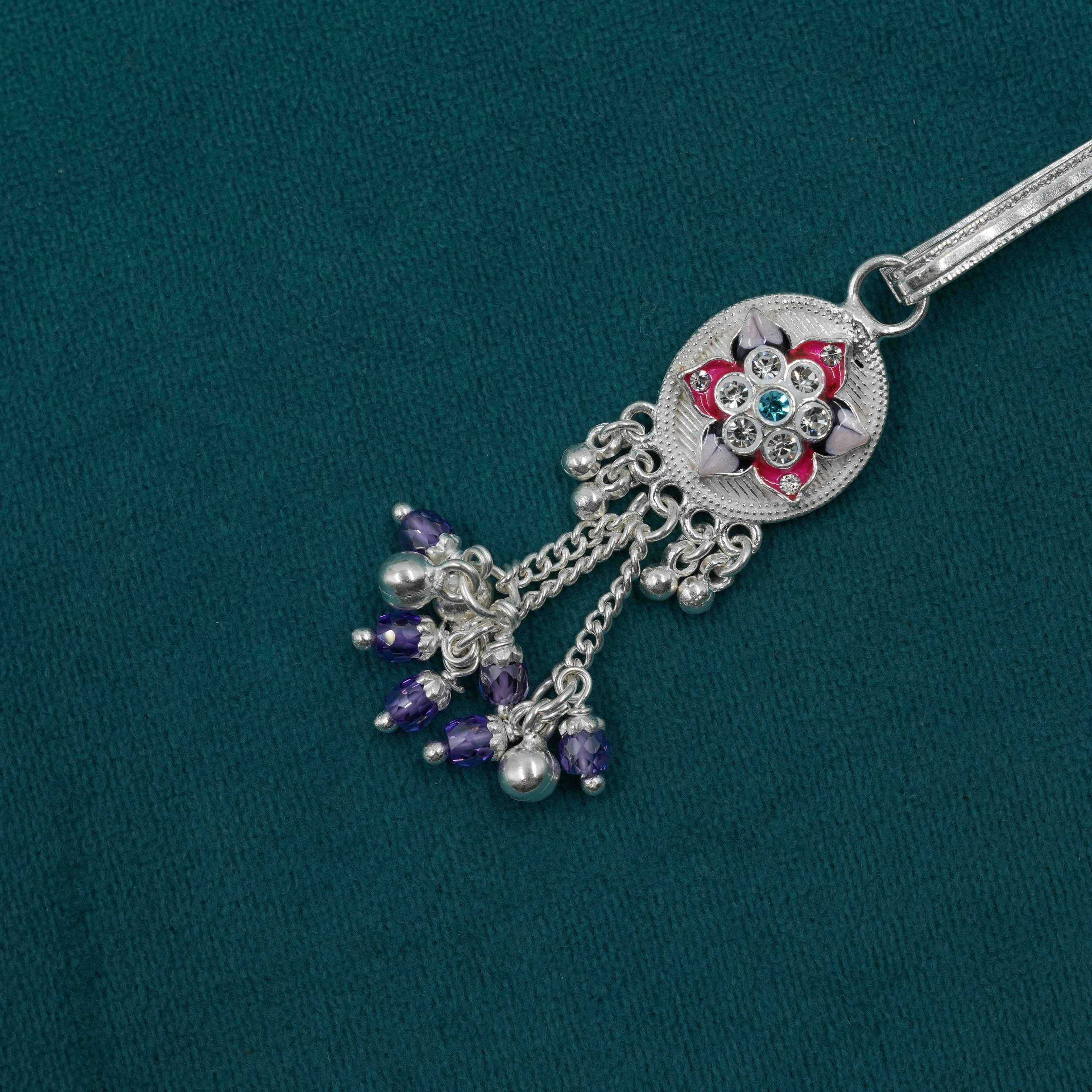 Ved Jewellers - Silver Tassel Keychain