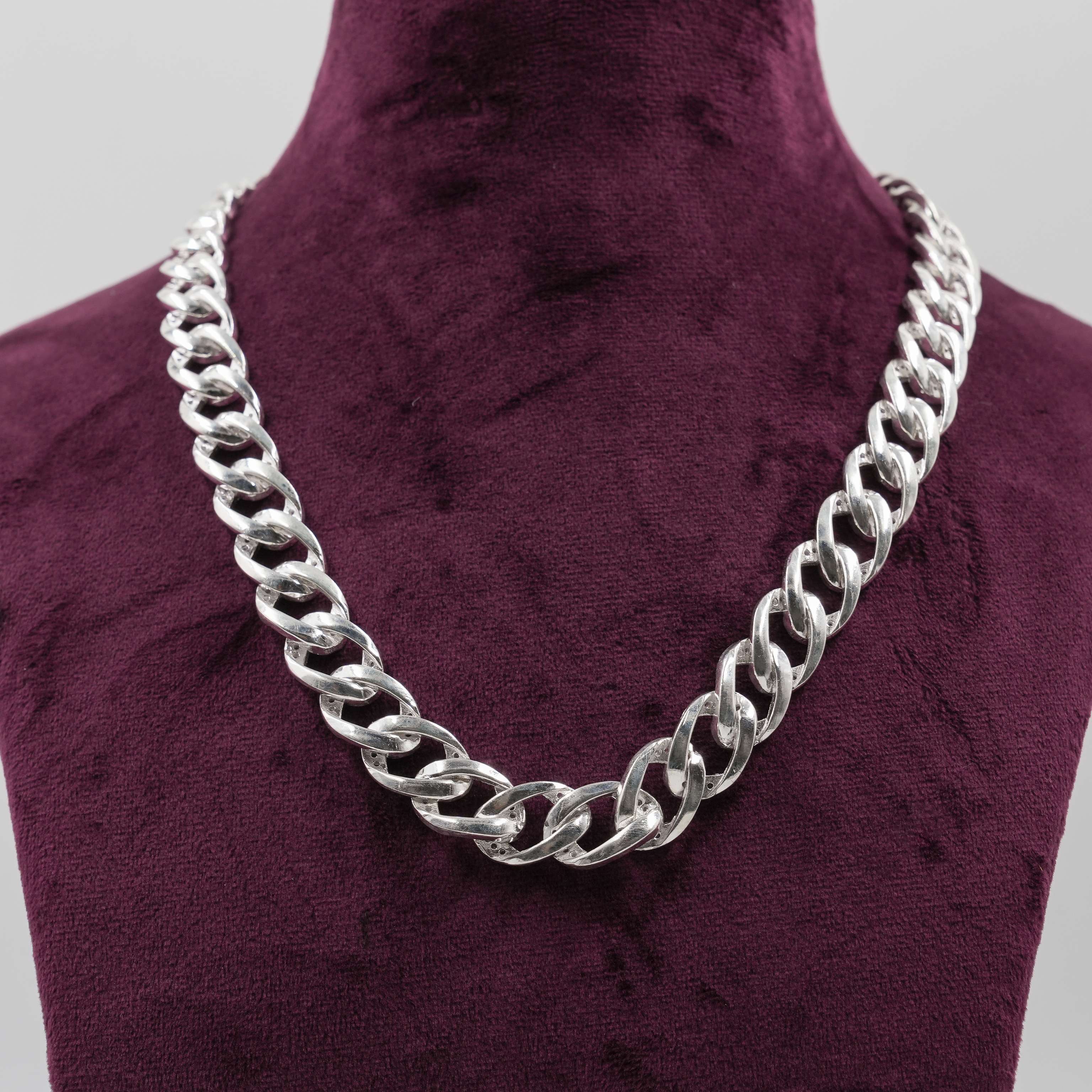 Ved Jewellers - Silver Curb Chain