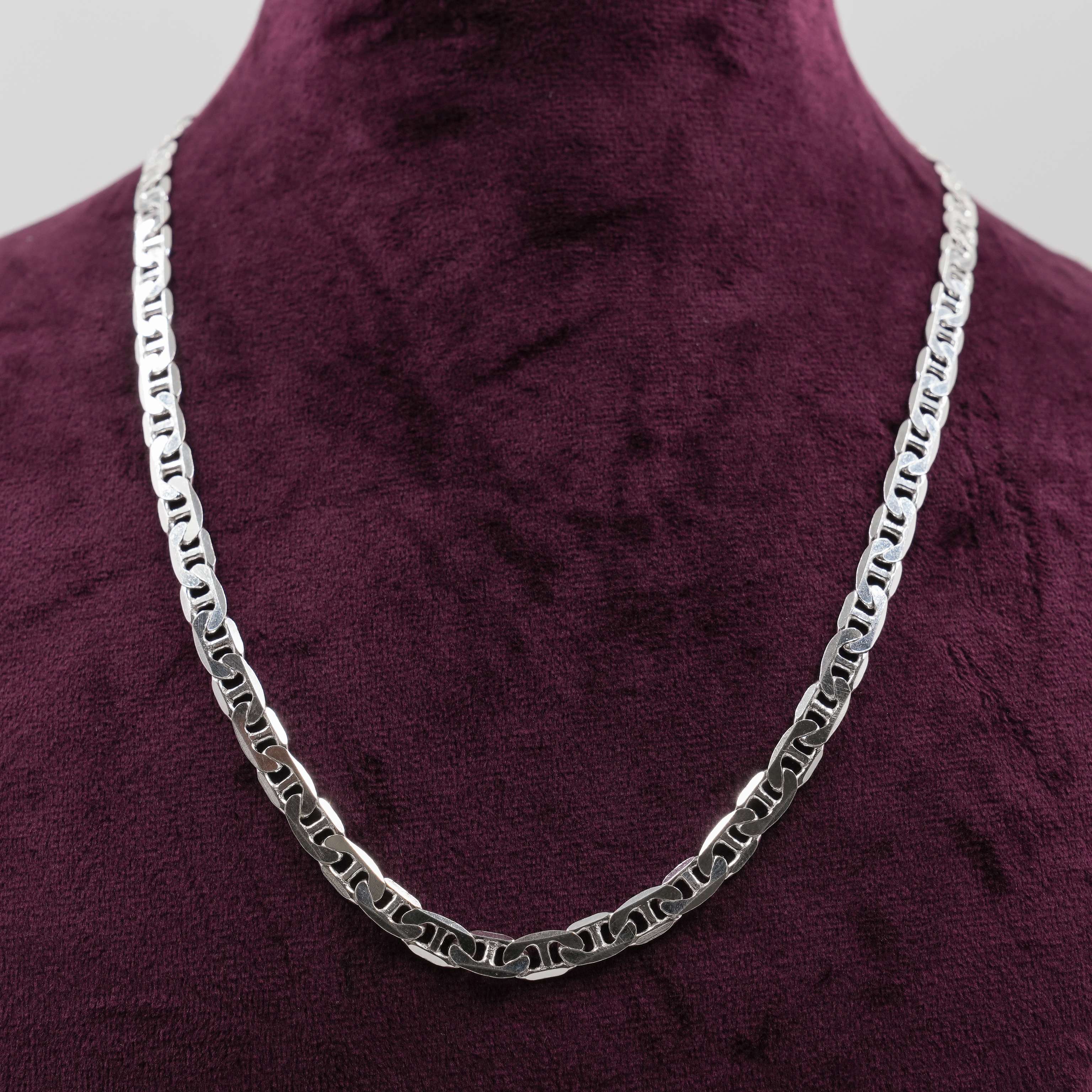 Ved Jewellers - Silver Mariner Chain