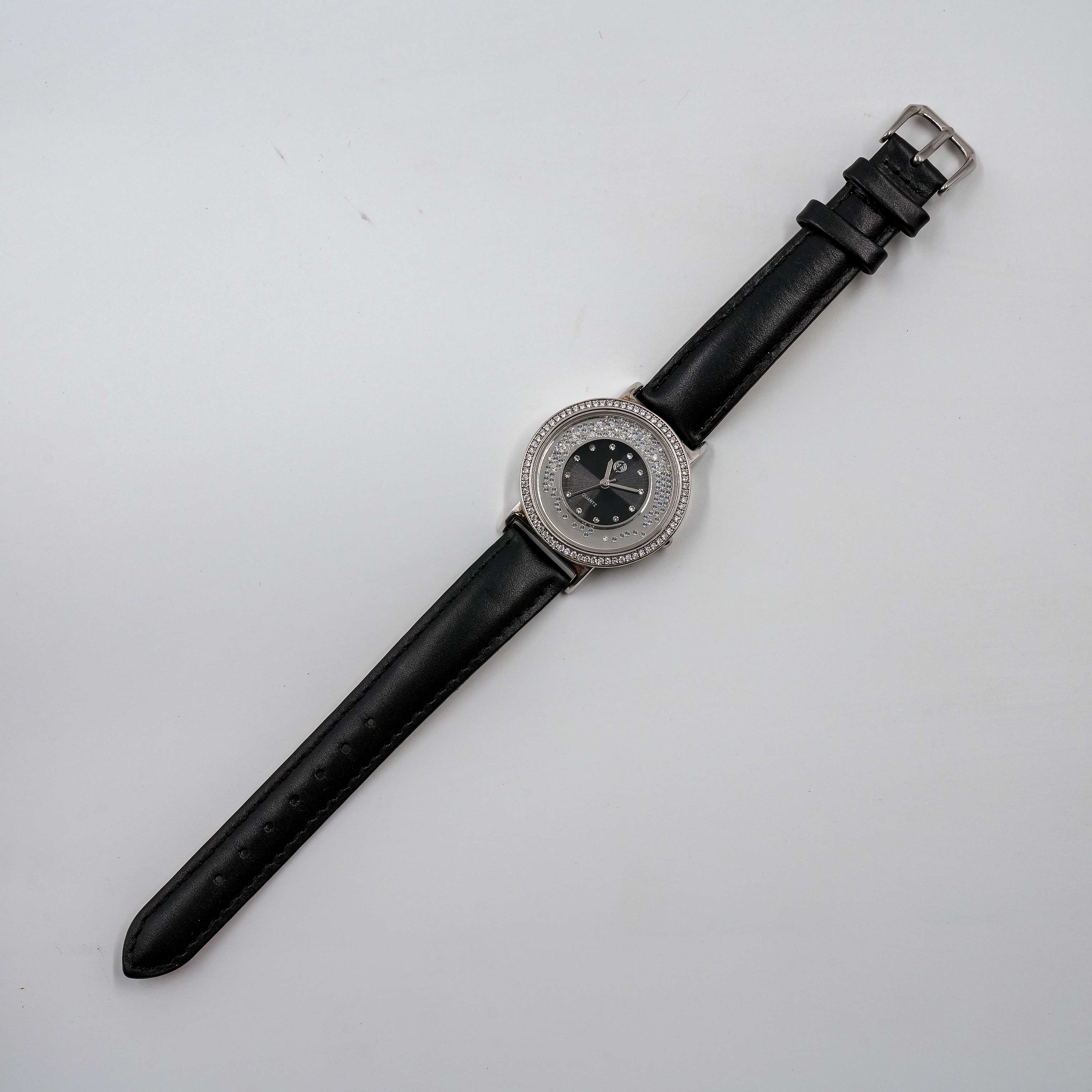 Ved Jewellers - Silver Crystal Watch