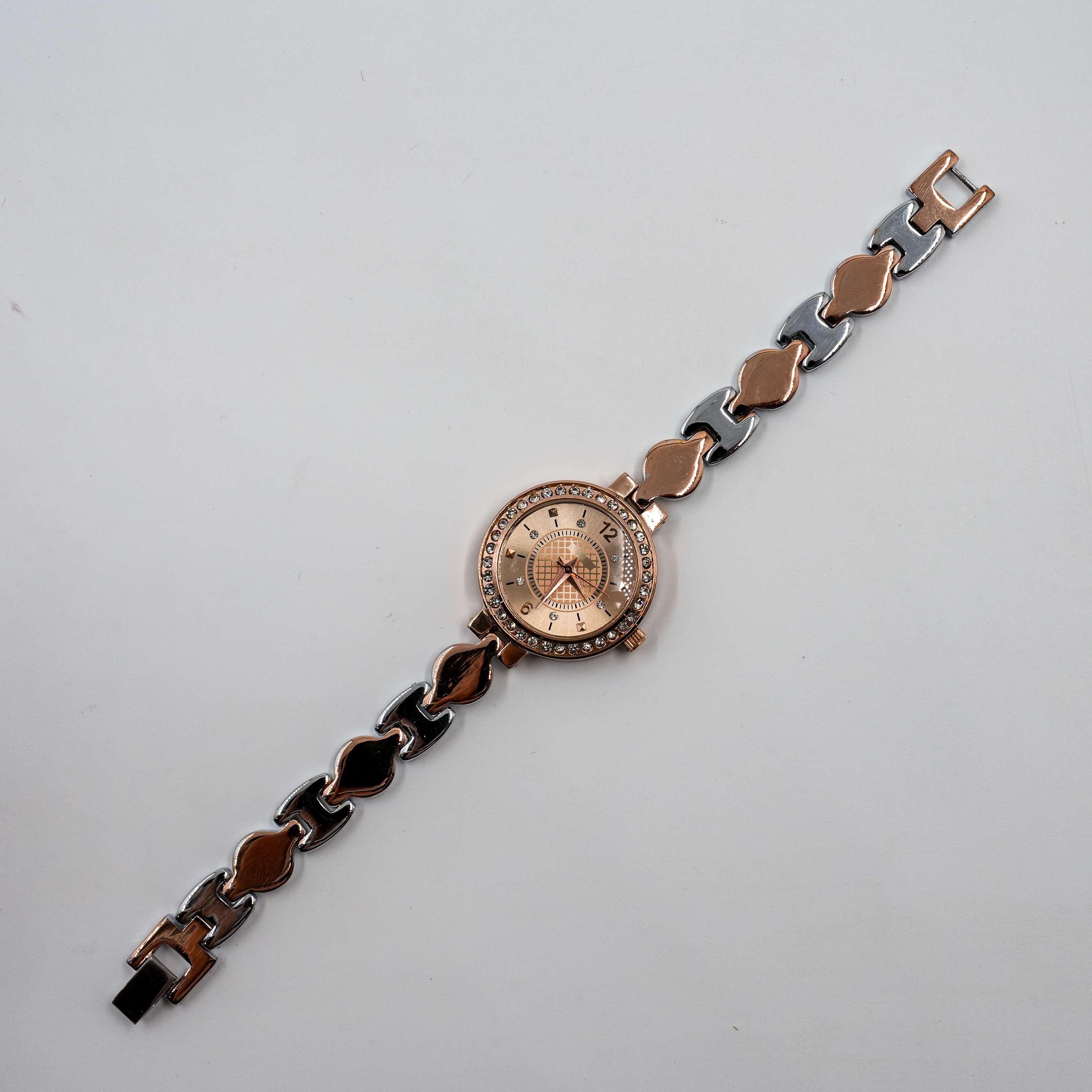 Ved Jewellers - Rose Gold Silver Watch