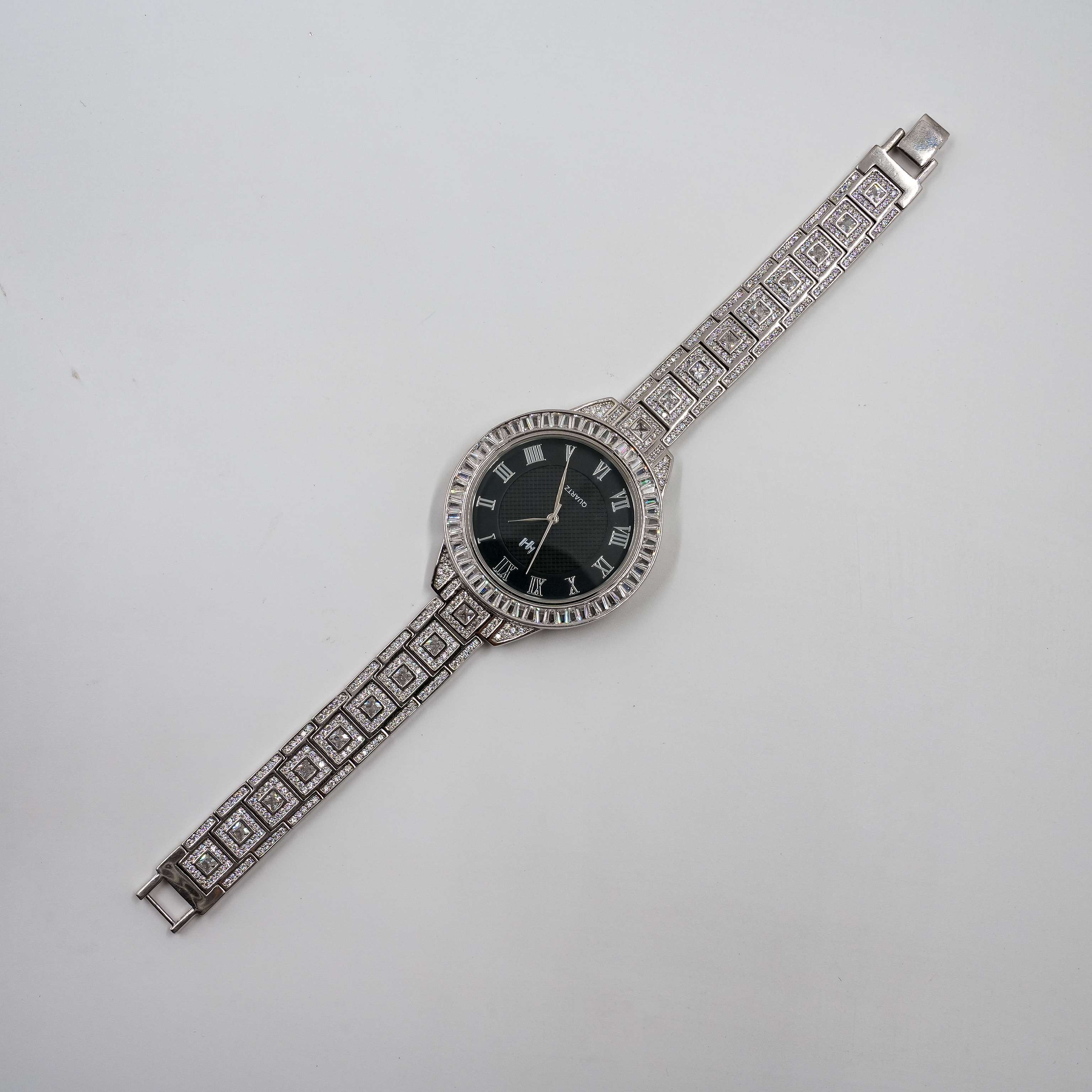 Ved Jewellers - Silver Crystal Watch