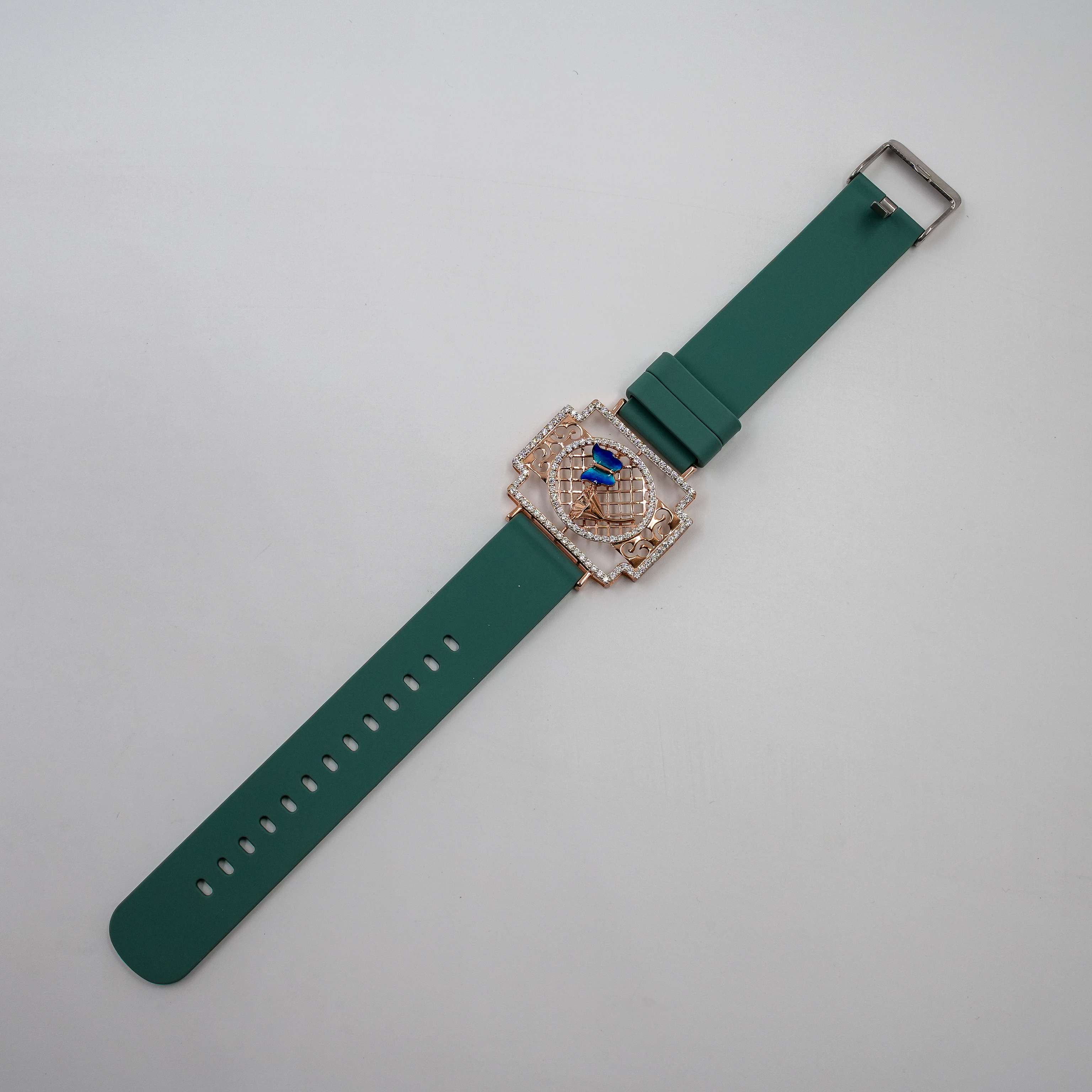 Ved Jewellers - Green Strap Watch