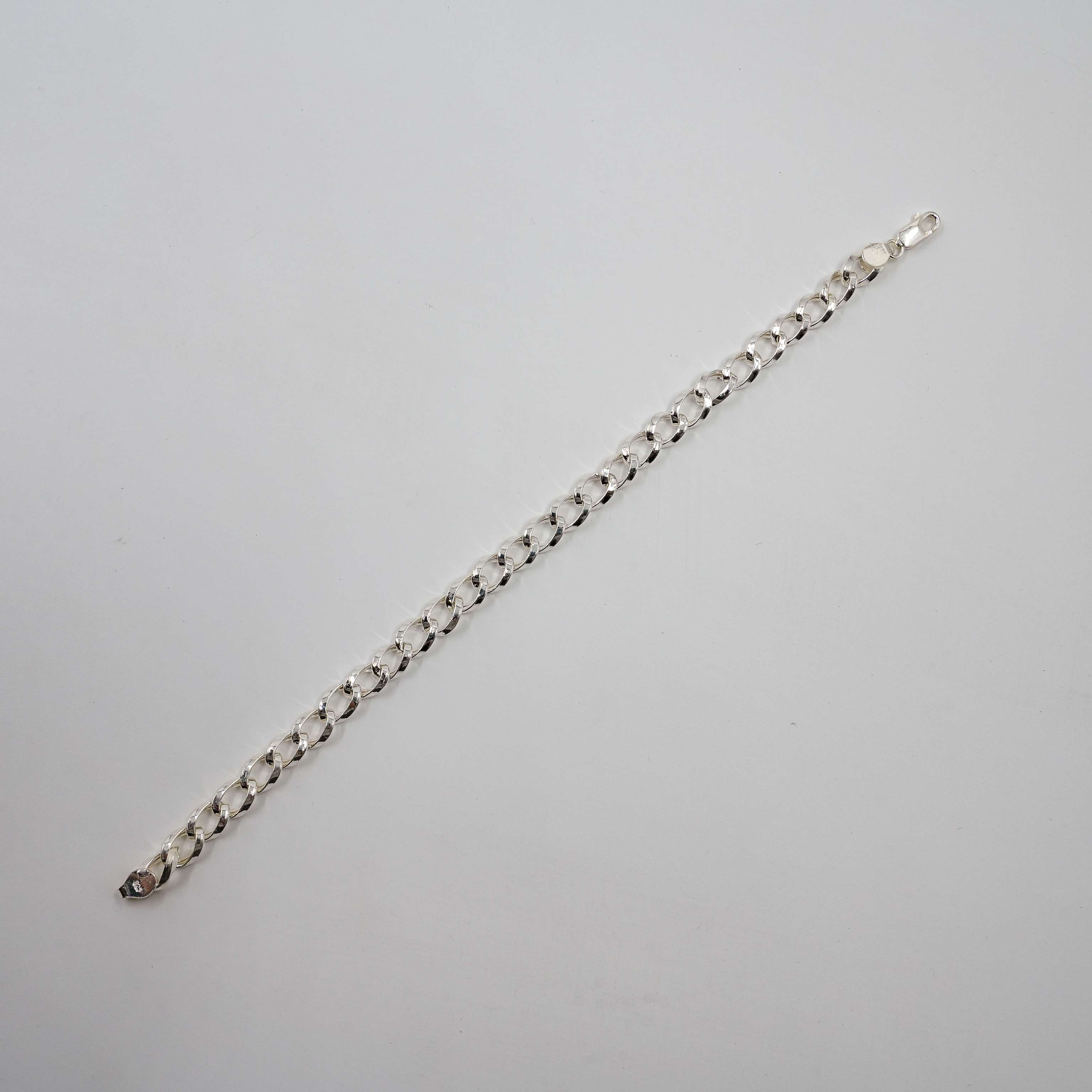 Ved Jewellers - Silver Curb Link Bracelet