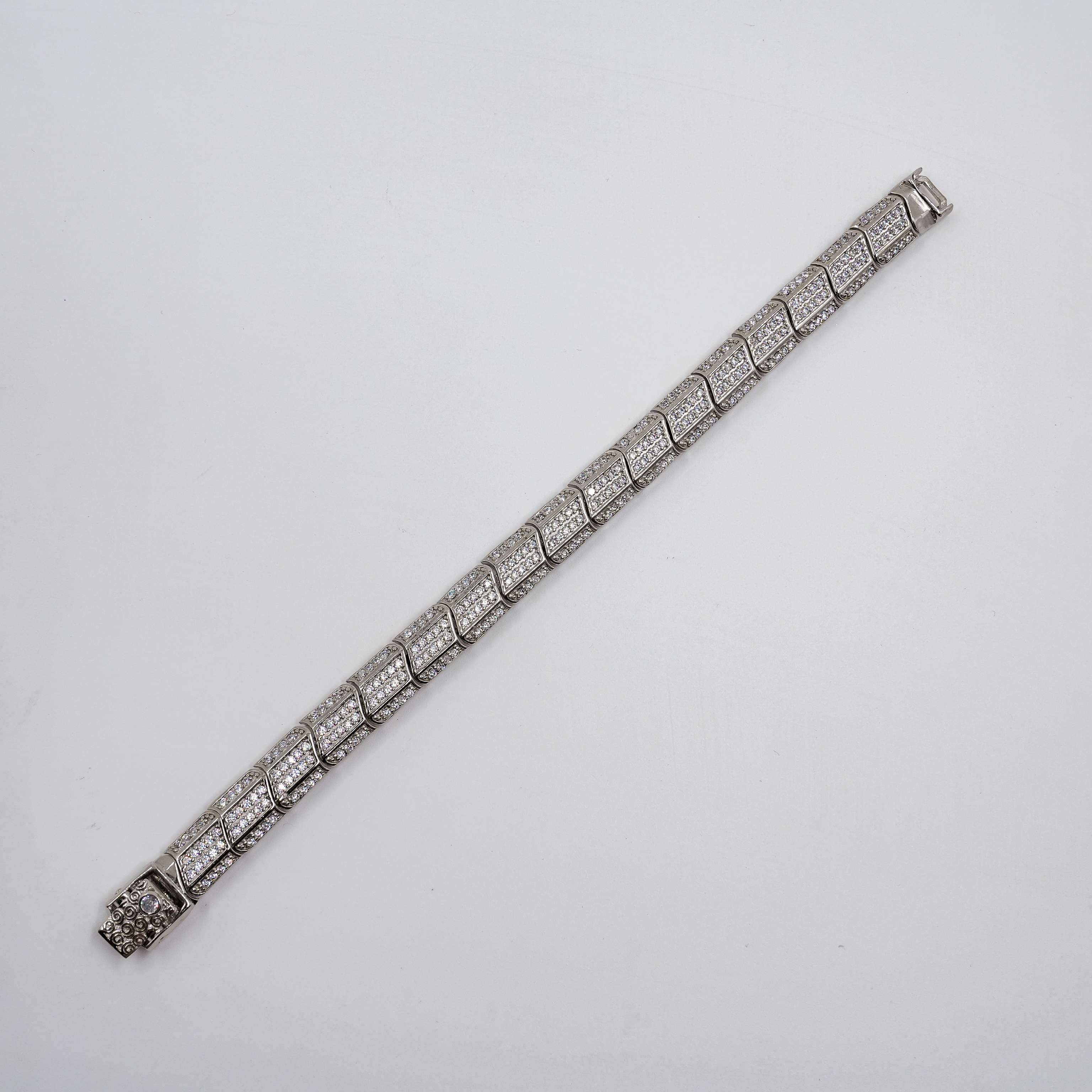 Ved Jewellers - Silver Diamond Bracelet
