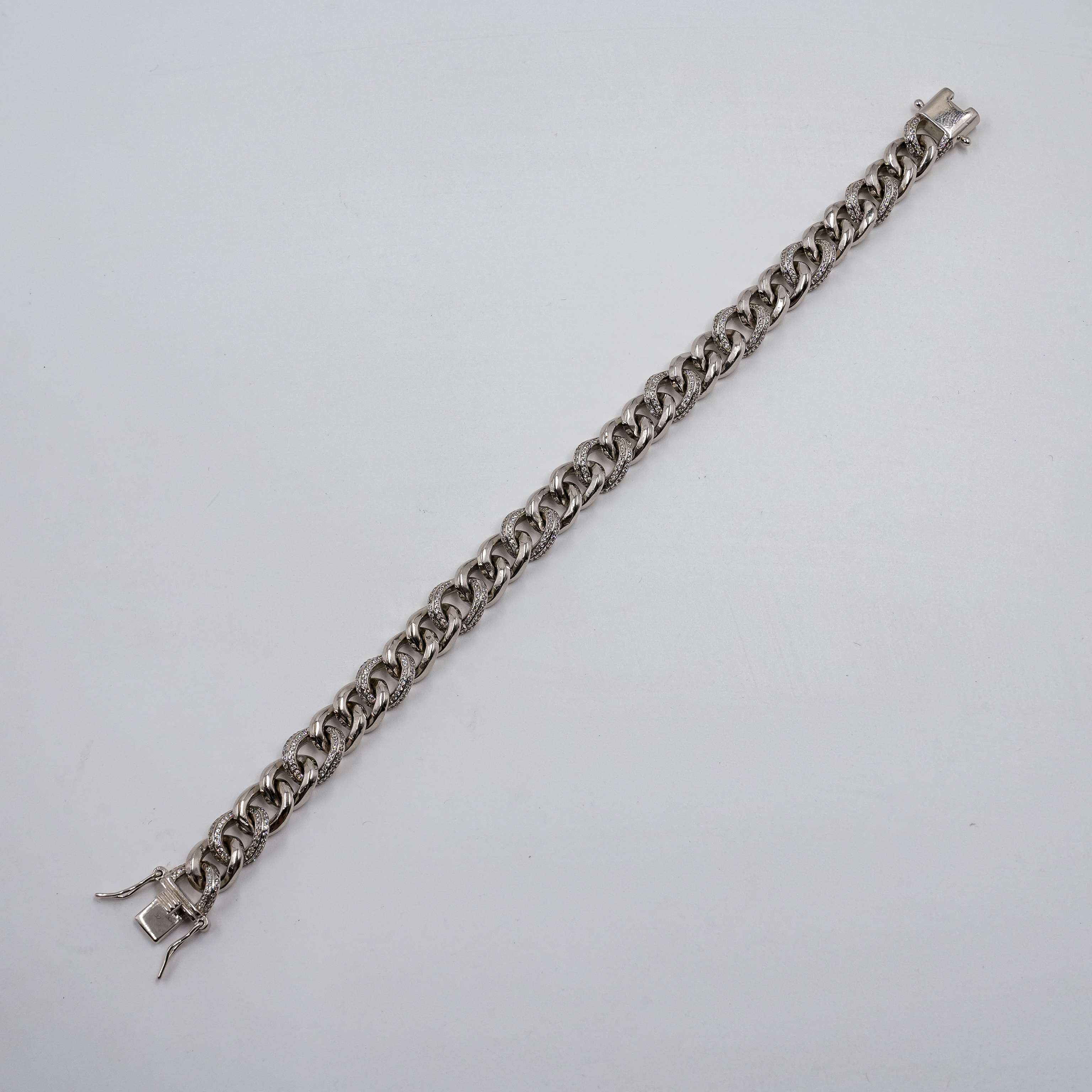 Ved Jewellers - Curb Link Silver Bracelet
