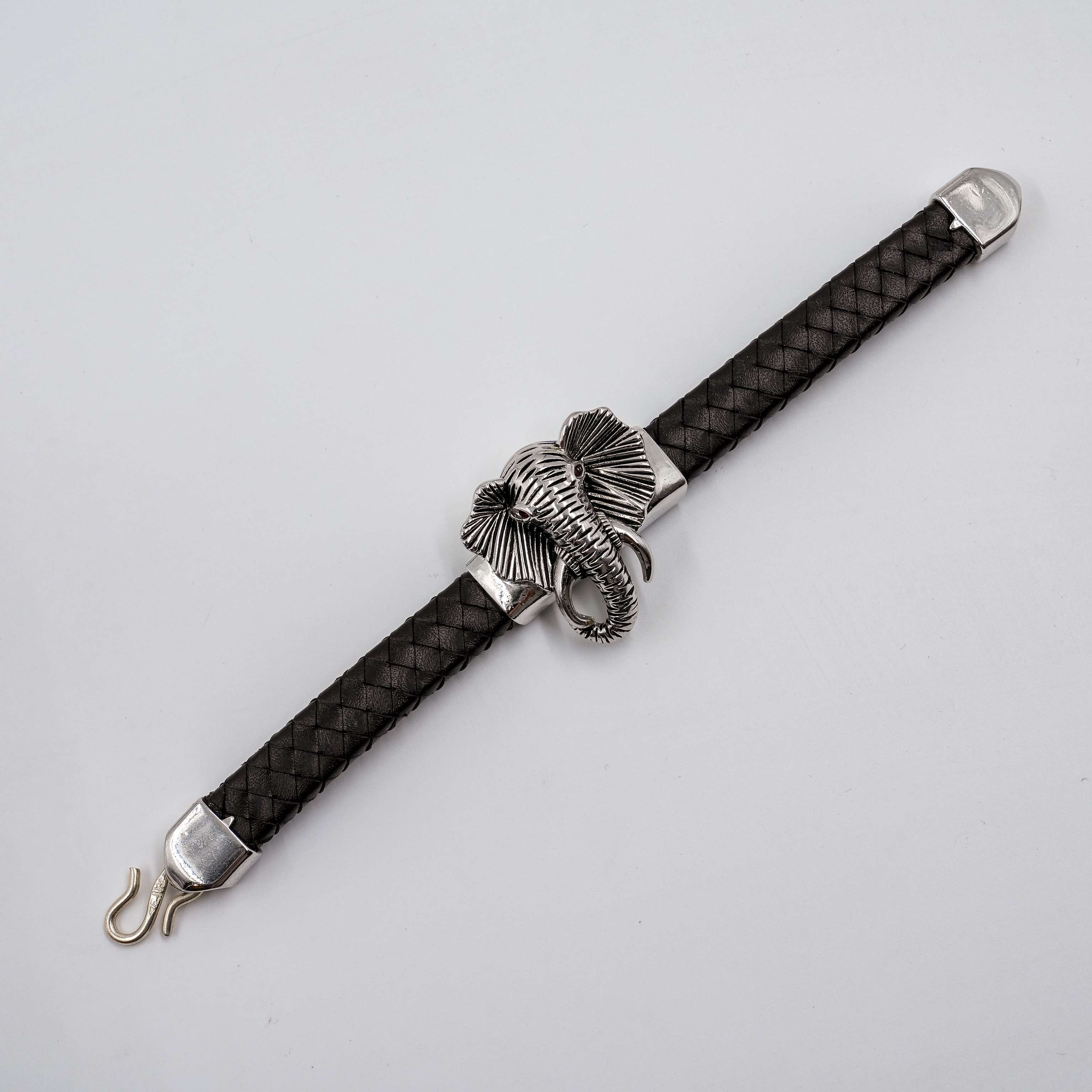 Ved Jewellers - Silver Elephant Bracelet
