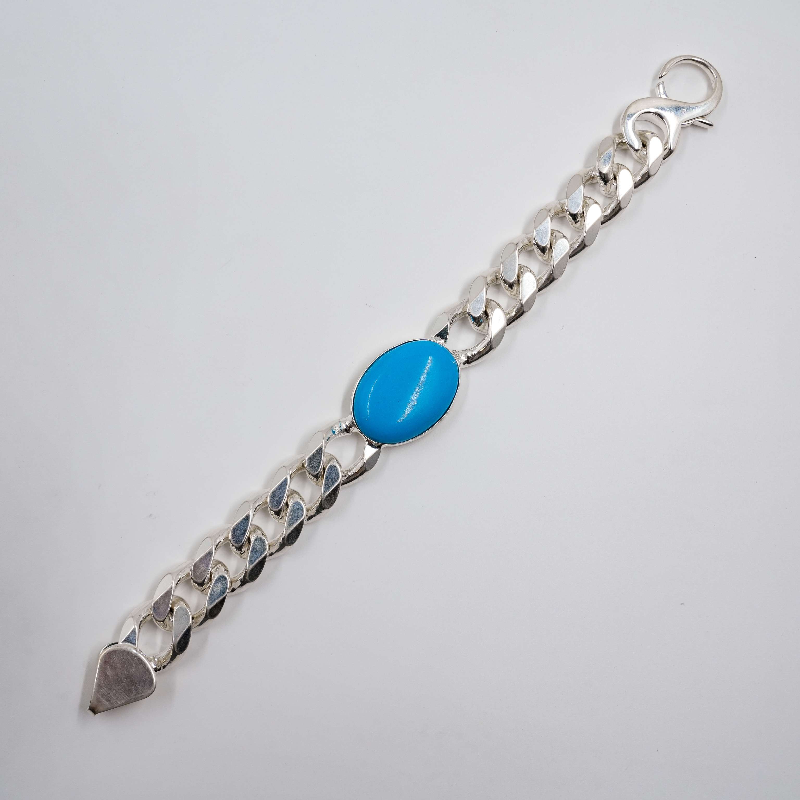 Ved Jewellers - Silver Turquoise Bracelet