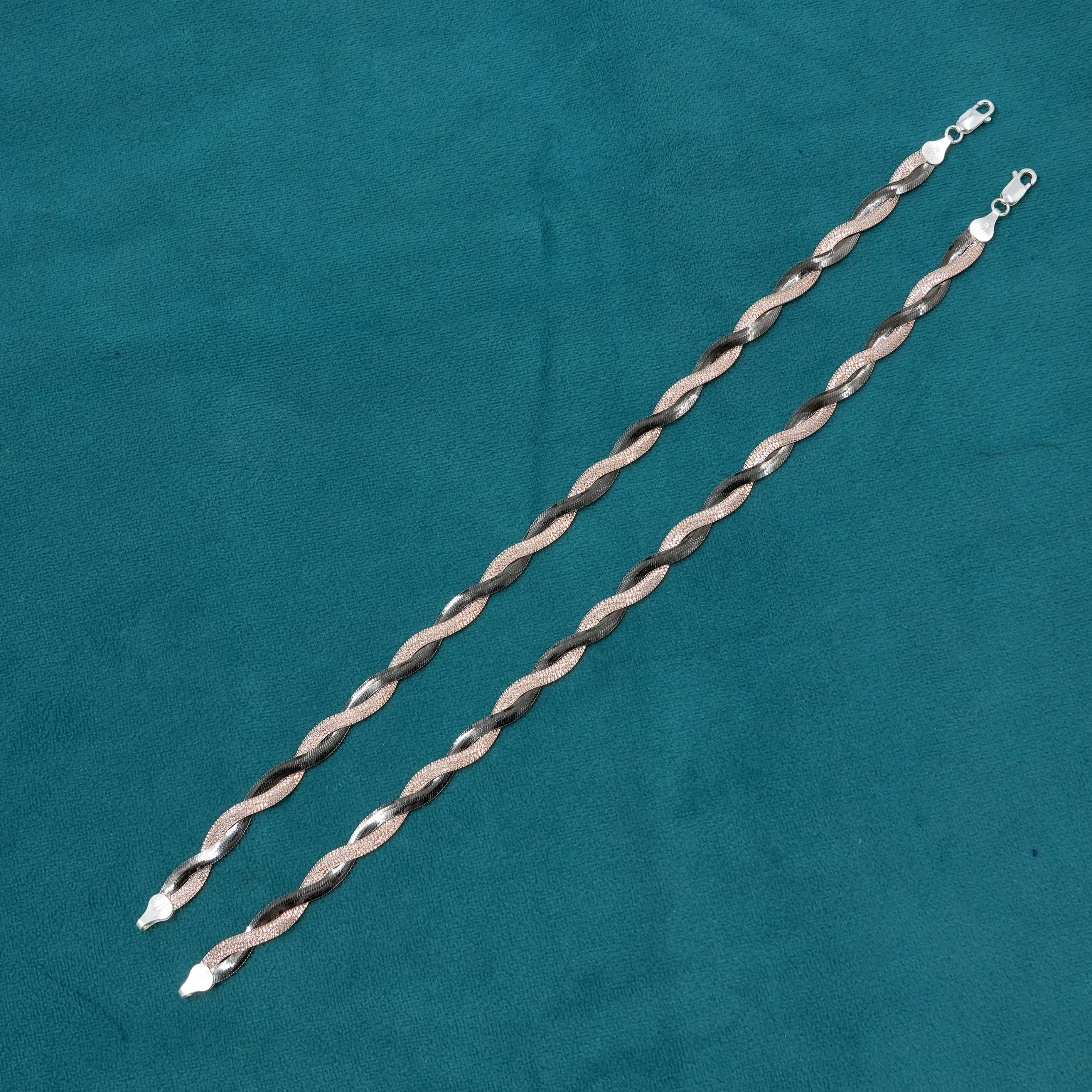 Ved Jewellers - Silver Chain Bracelet