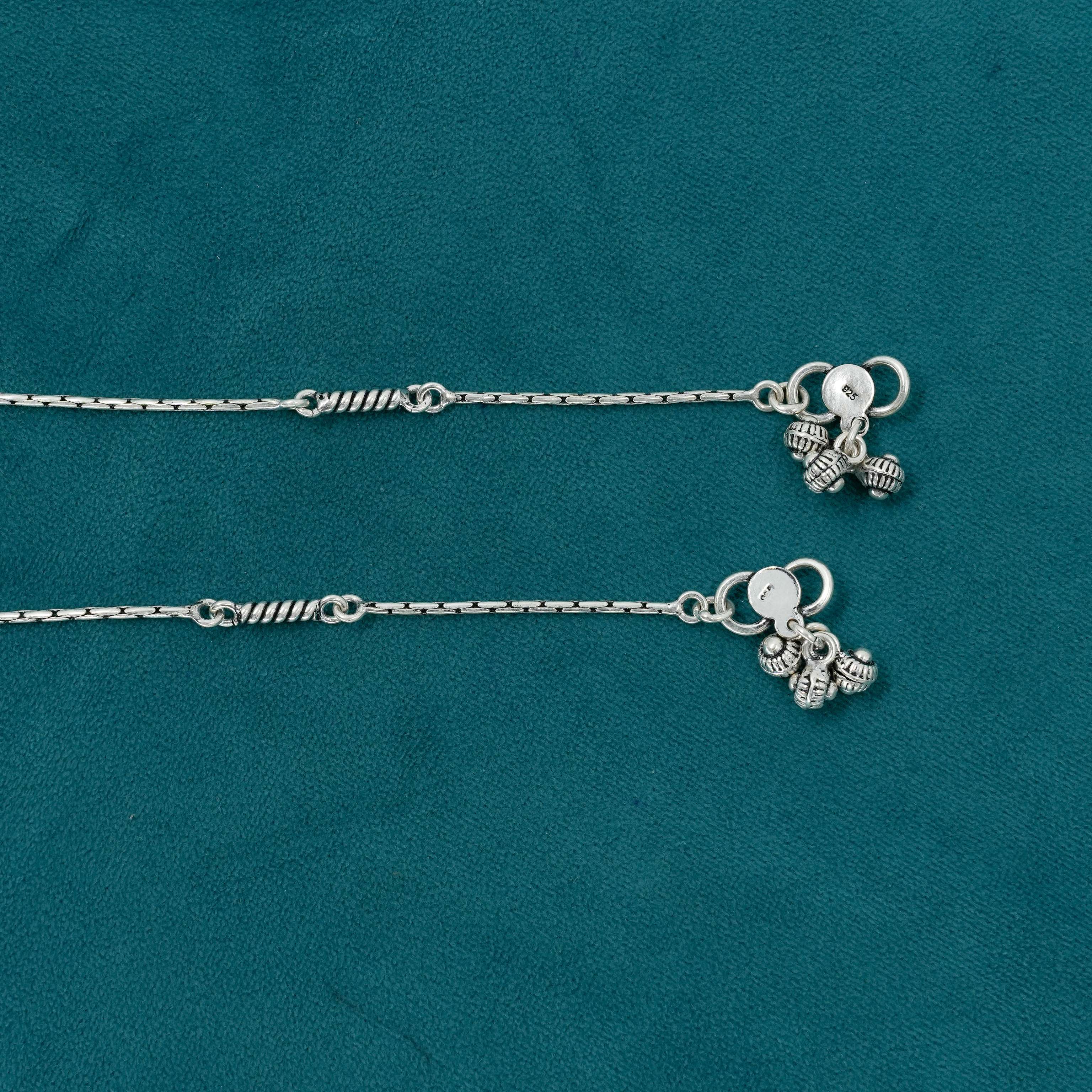 Silver Chain Anklet