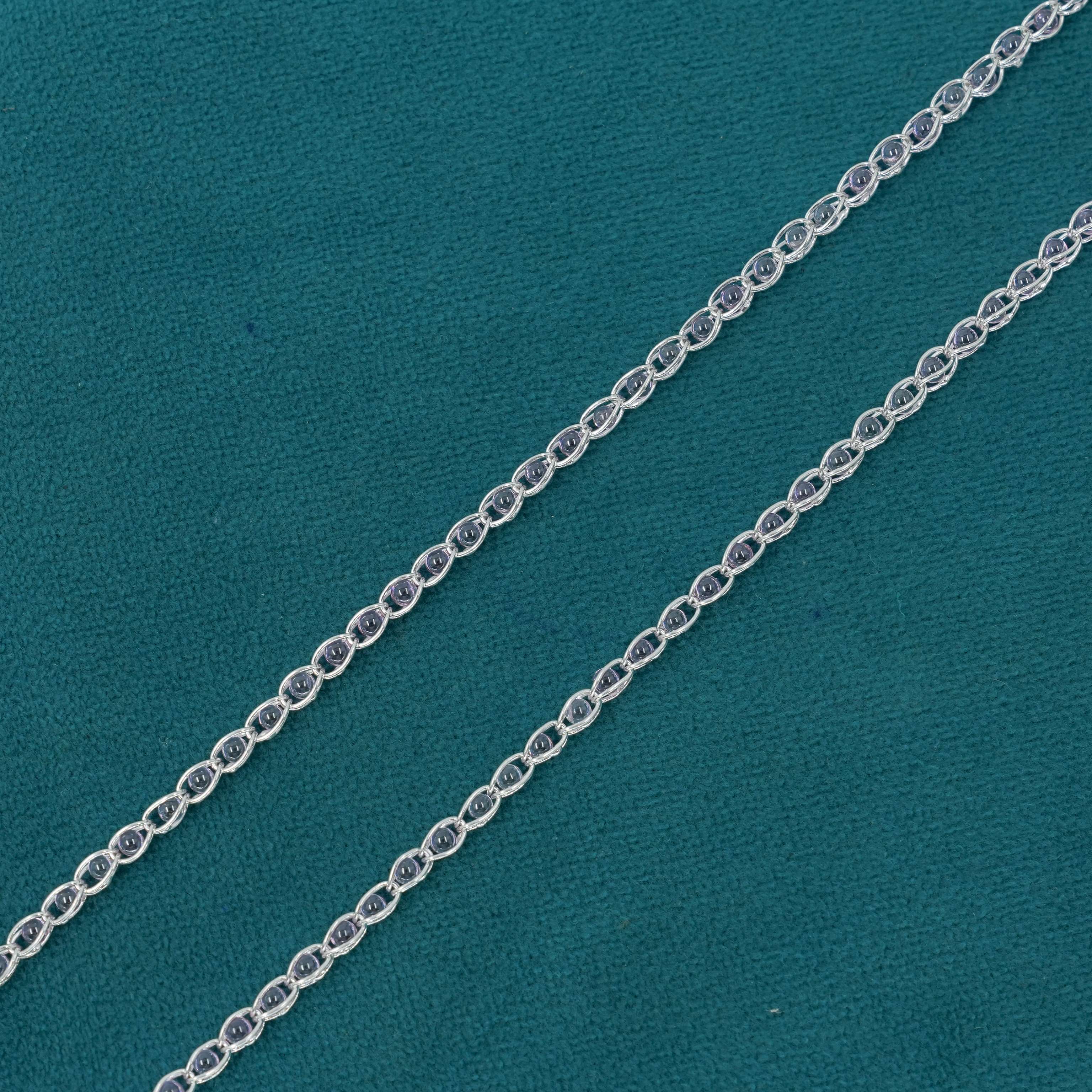 Ved Jewellers - Silver Chain Anklet