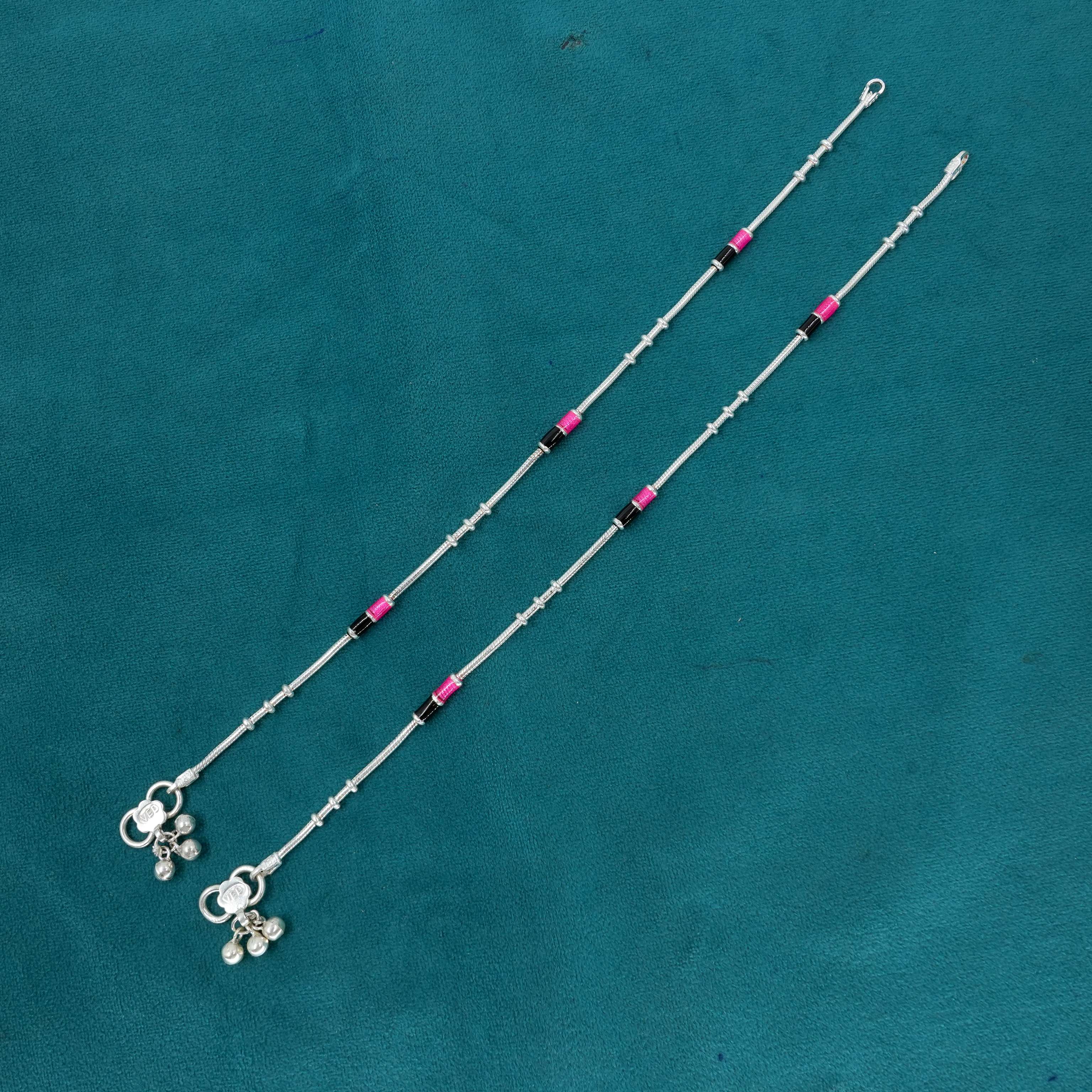 Ved Jewellers - Silver Anklet Bells